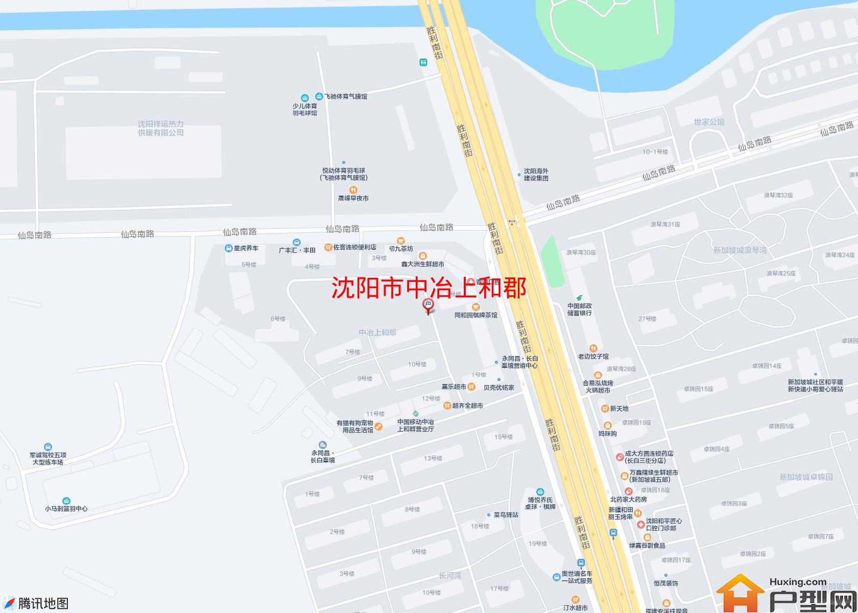 中冶上和郡小区 - 户型网