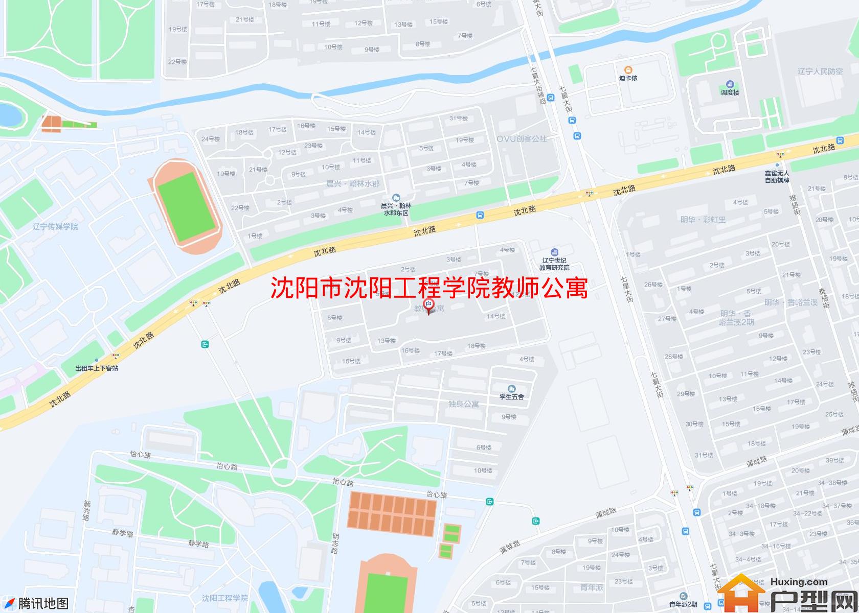 沈阳工程学院教师公寓小区 - 户型网