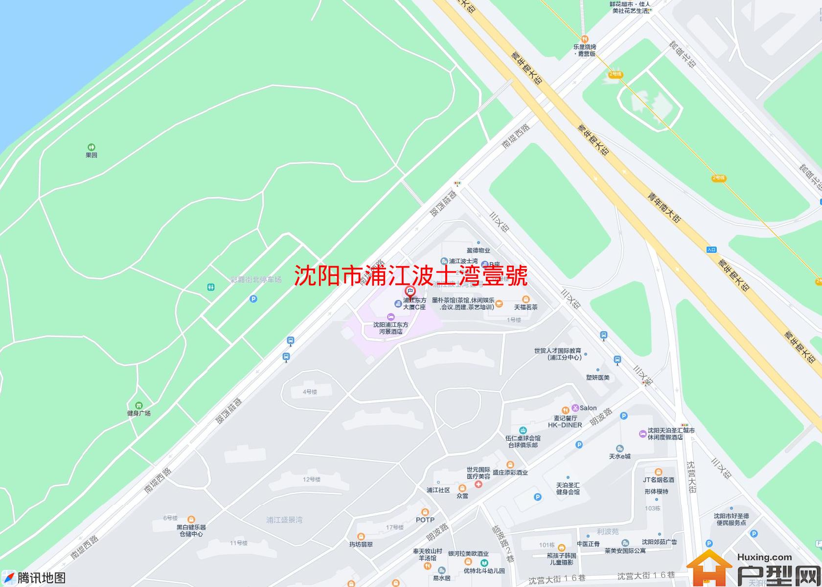 浦江波士湾壹號小区 - 户型网