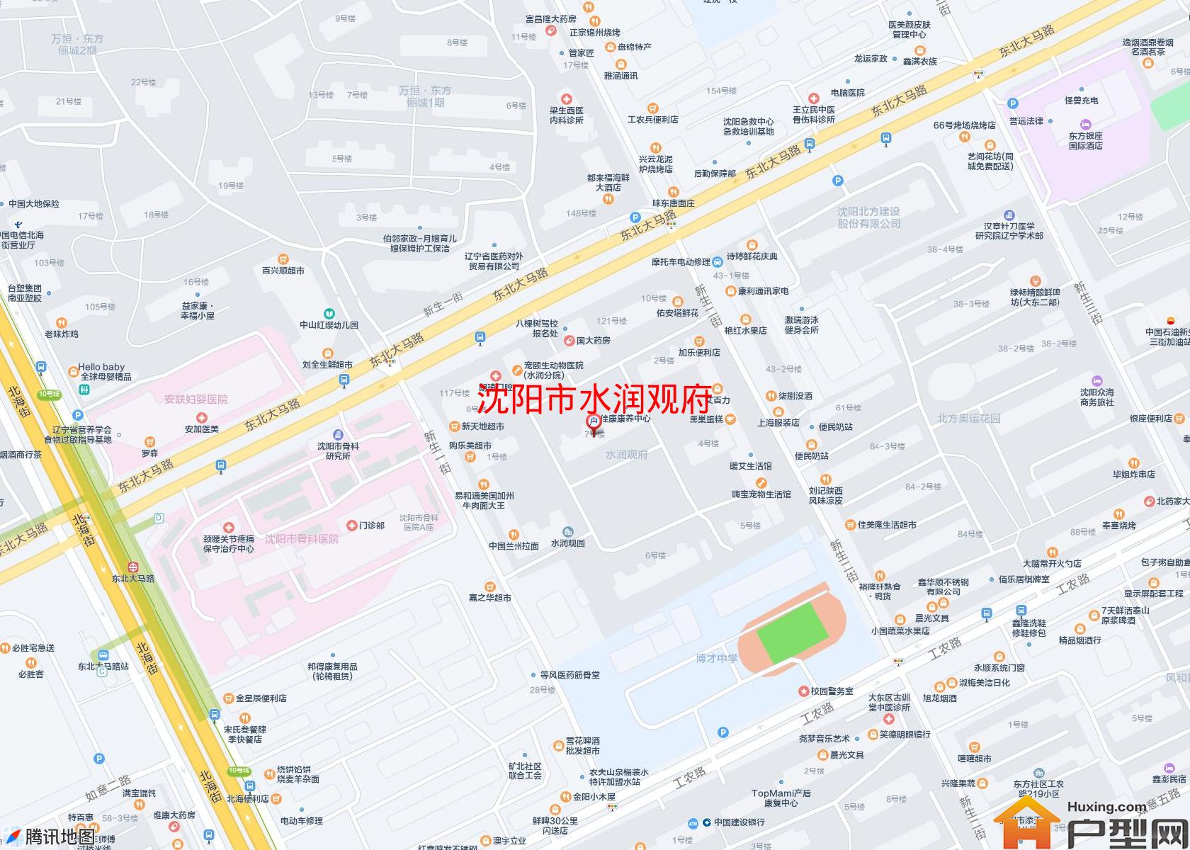 水润观府小区 - 户型网
