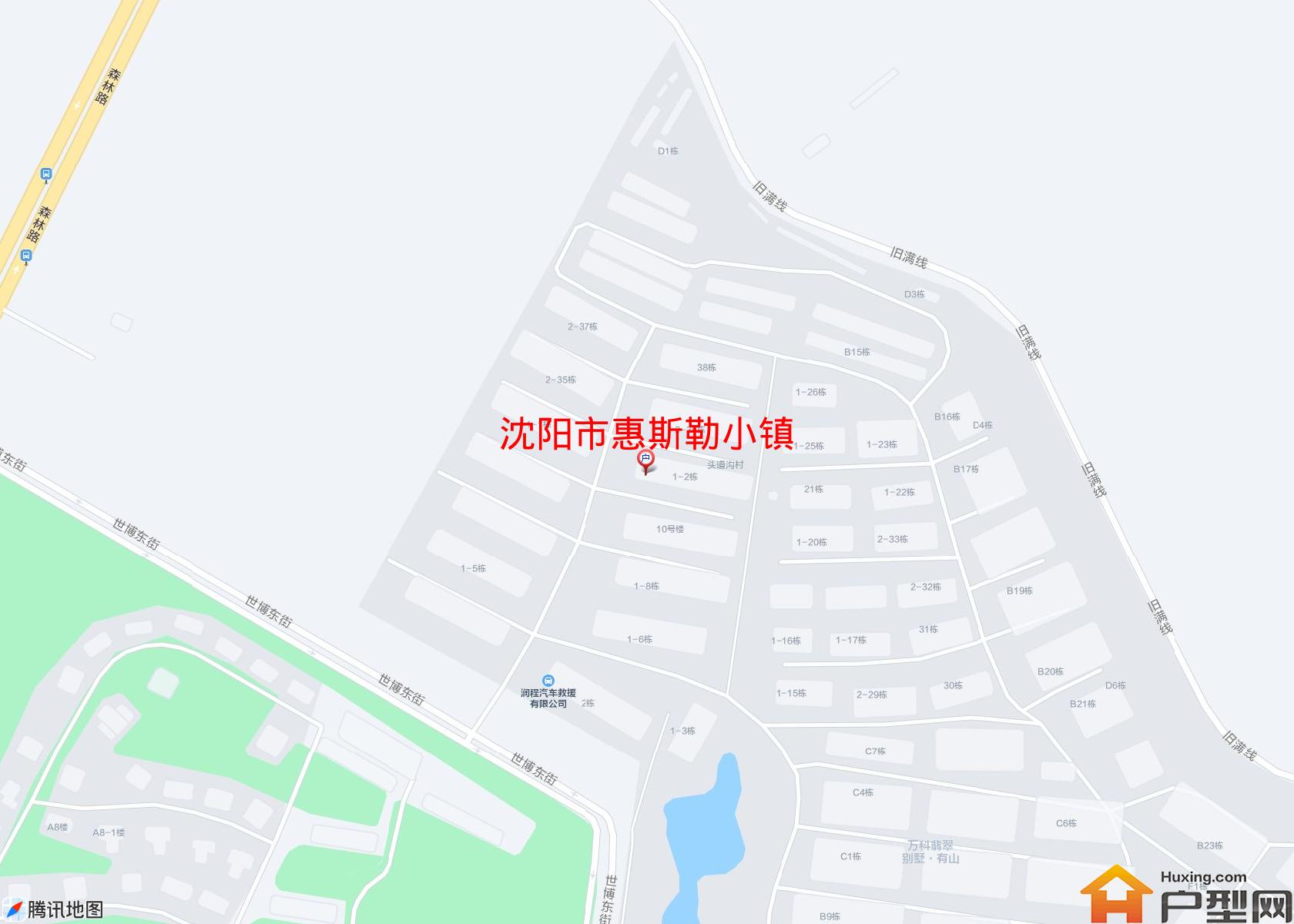 惠斯勒小镇小区 - 户型网