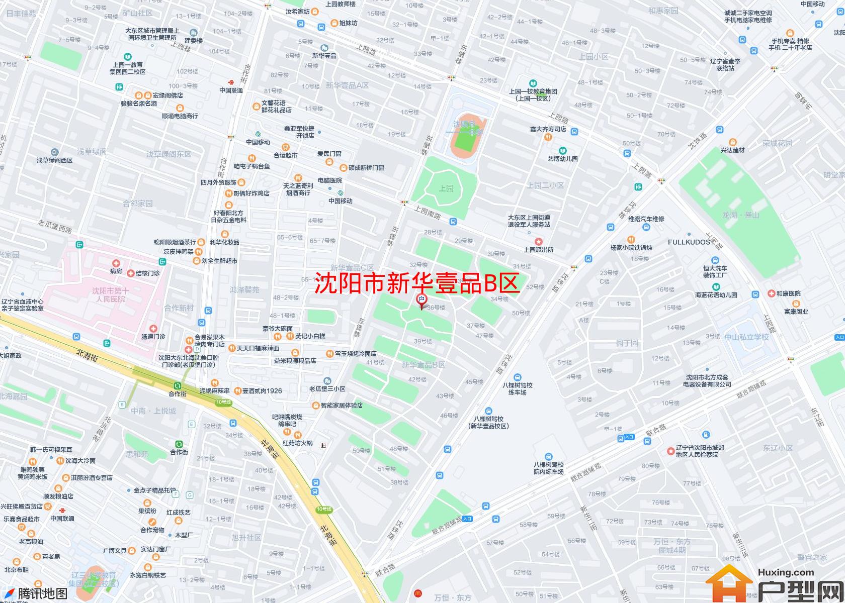 新华壹品B区小区 - 户型网