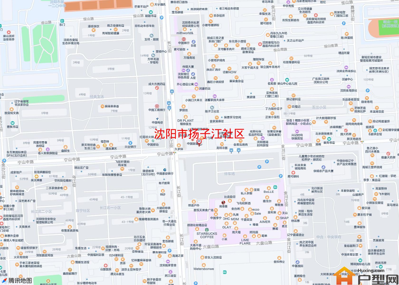 扬子江社区小区 - 户型网