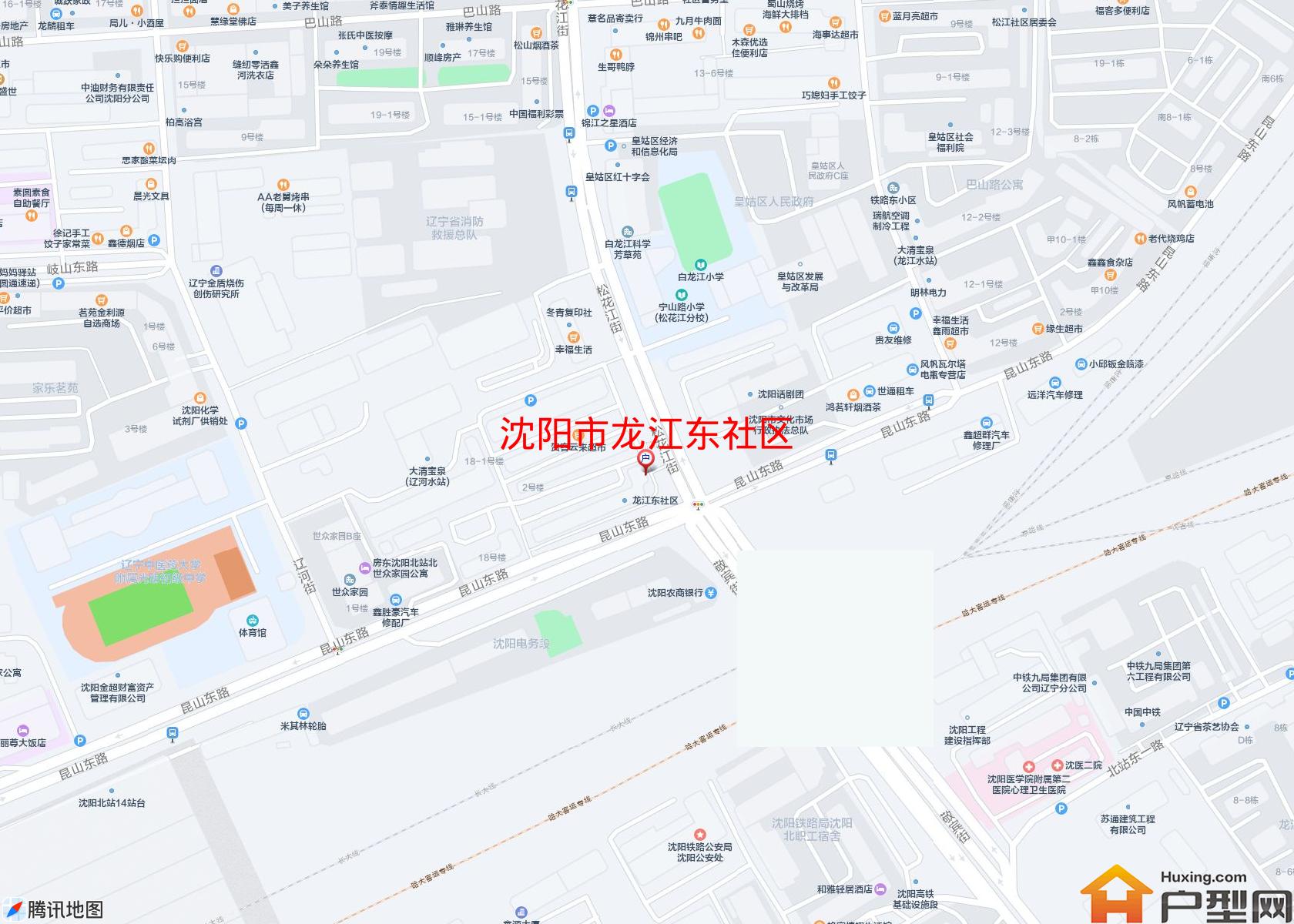 龙江东社区小区 - 户型网