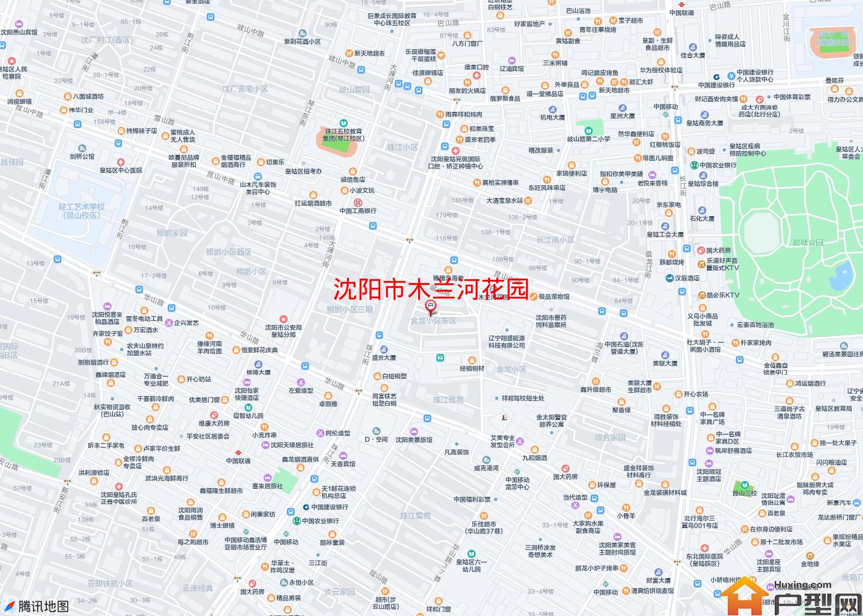 木兰河花园小区 - 户型网 木兰河花园小区 - 户型网