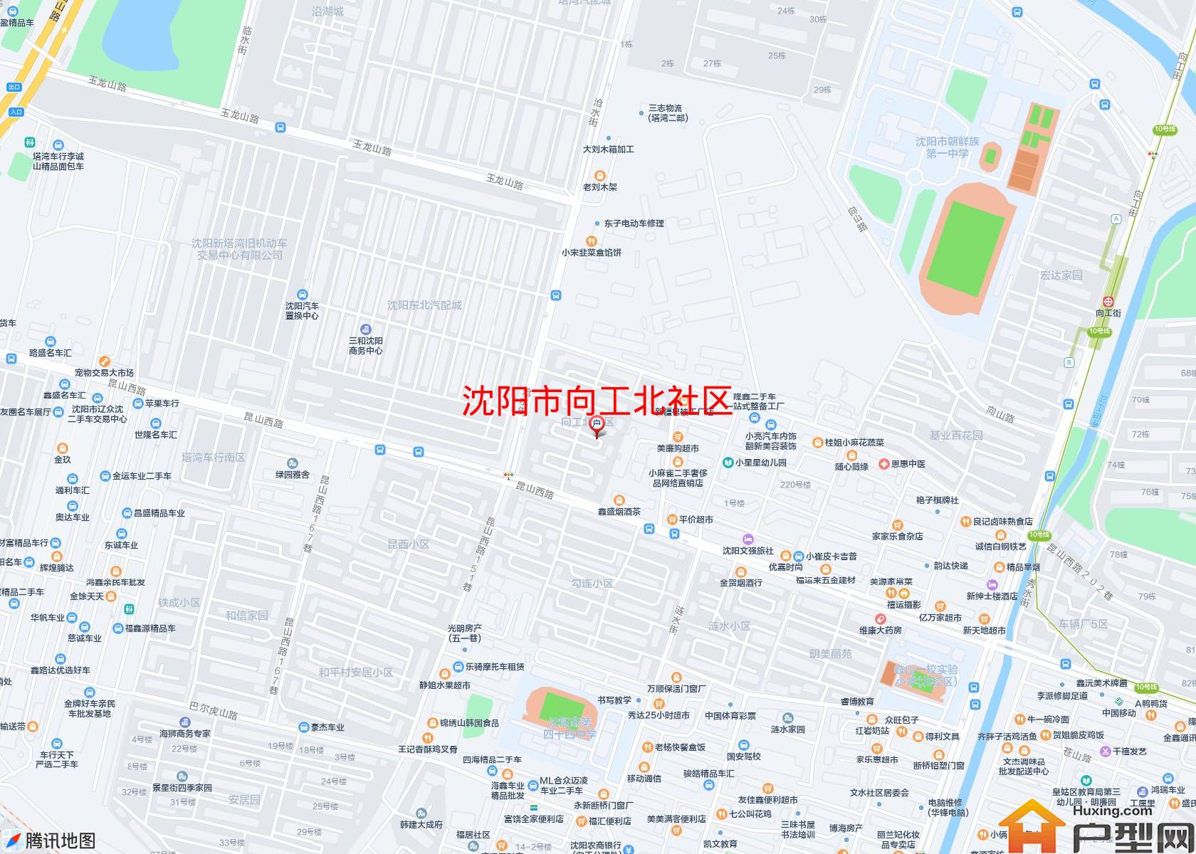 向工北社区小区 - 户型网