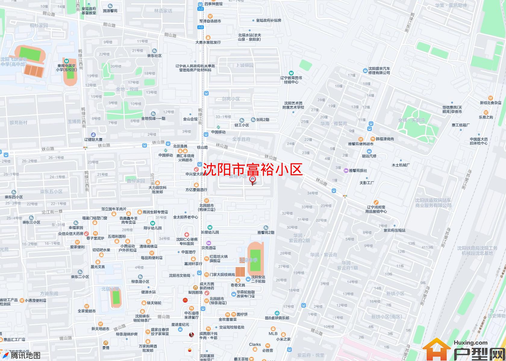 富裕小区小区 - 户型网