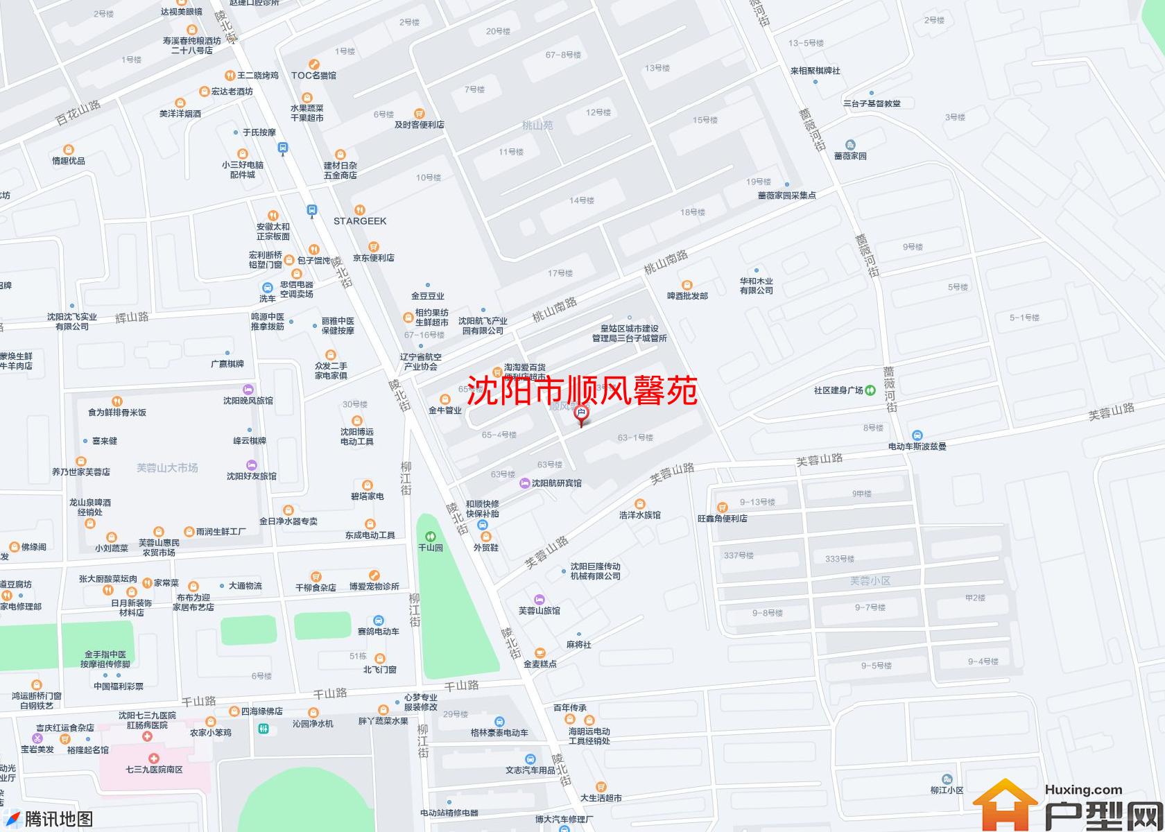 顺风馨苑小区 - 户型网