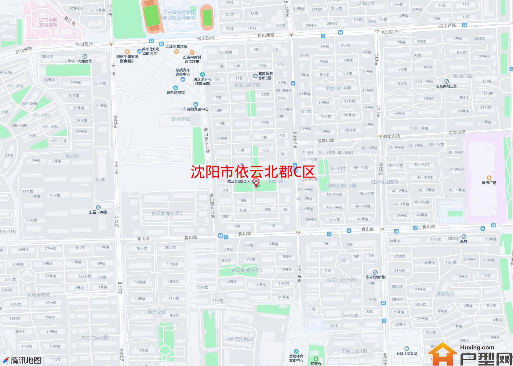 依云北郡C区小区 - 户型网
