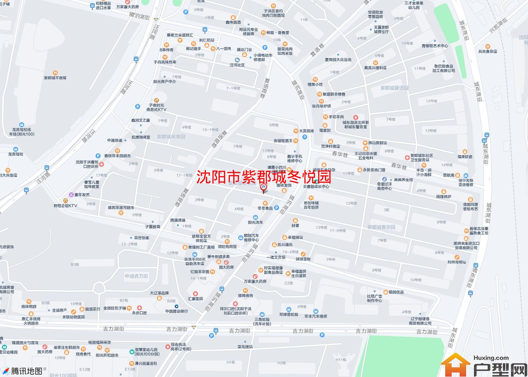 紫郡城冬悦园小区 - 户型网