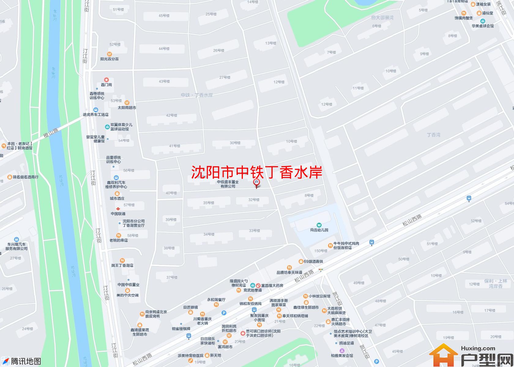 中铁丁香水岸小区 - 户型网