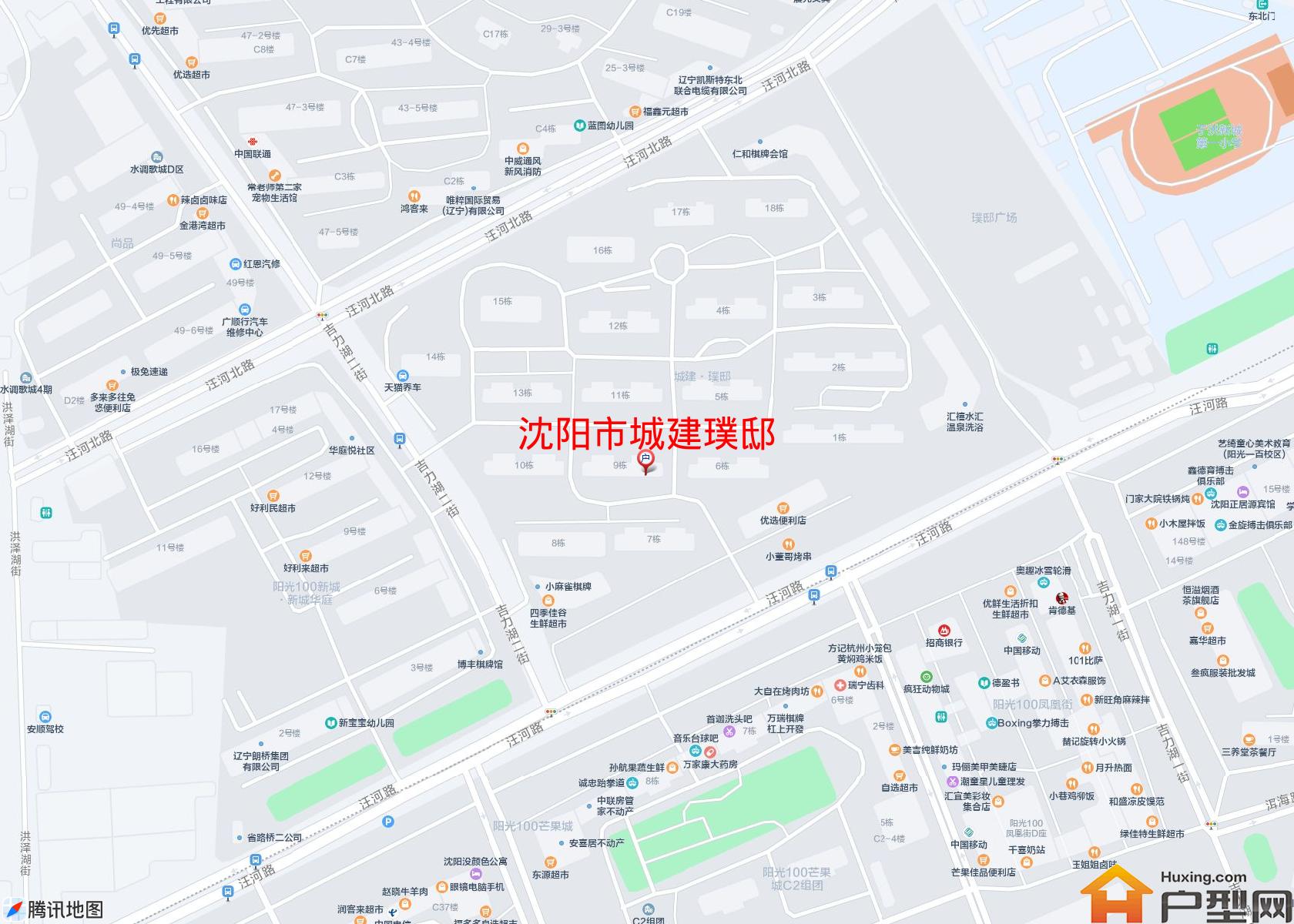 城建璞邸小区 - 户型网