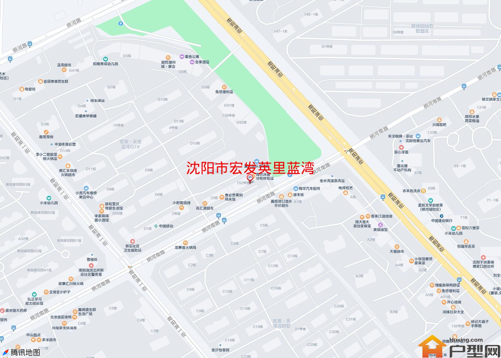 宏发英里蓝湾小区 - 户型网