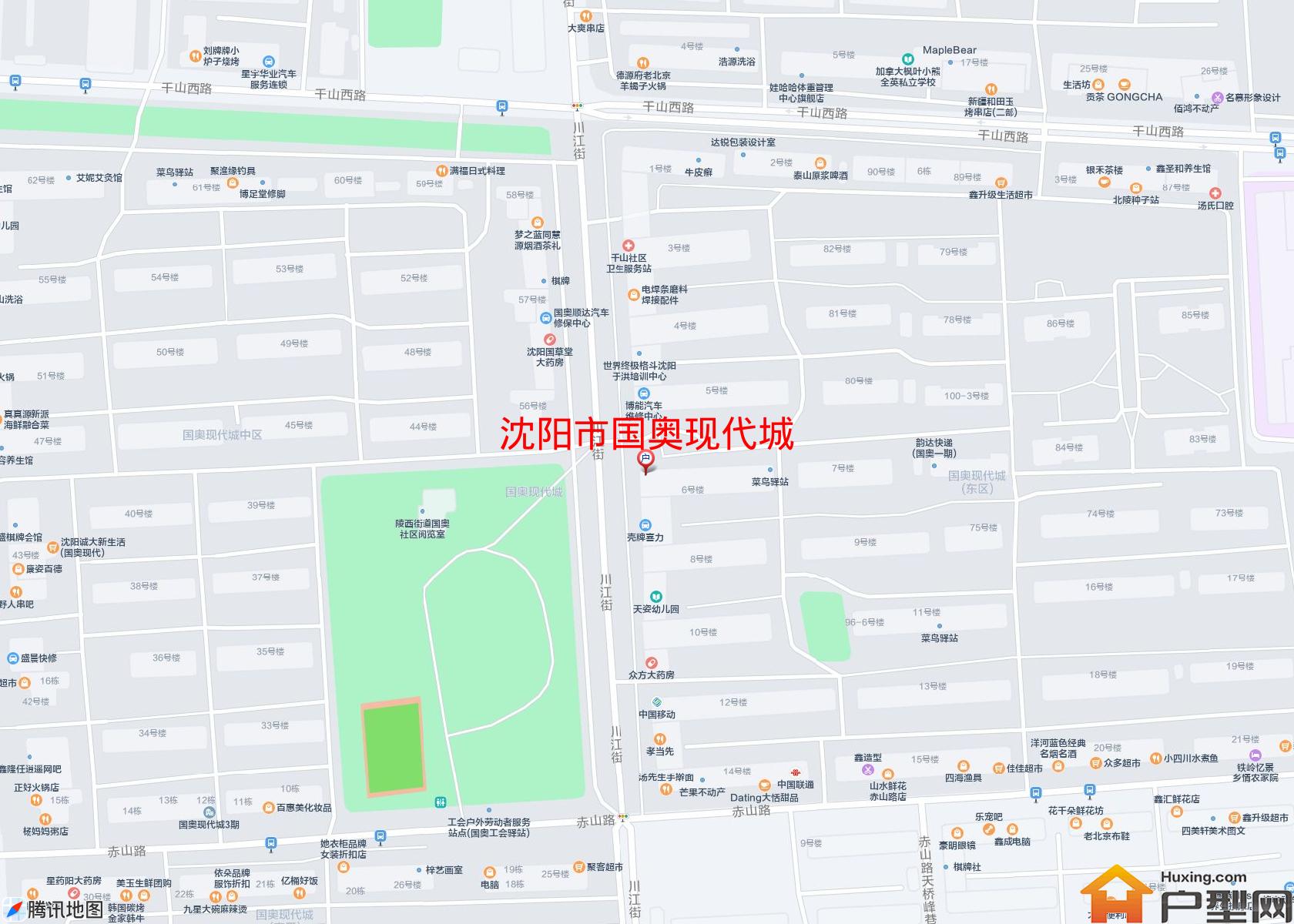 国奥现代城小区 - 户型网