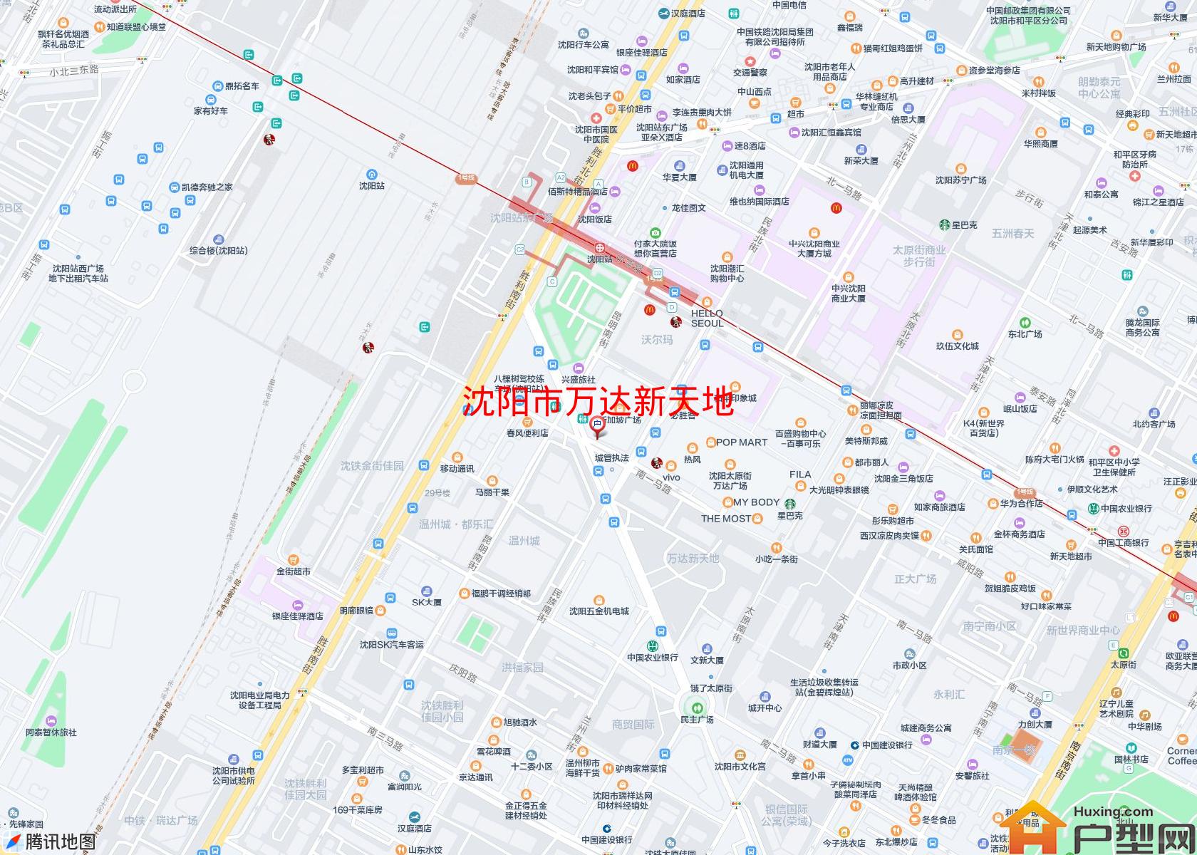 万达新天地小区 - 户型网