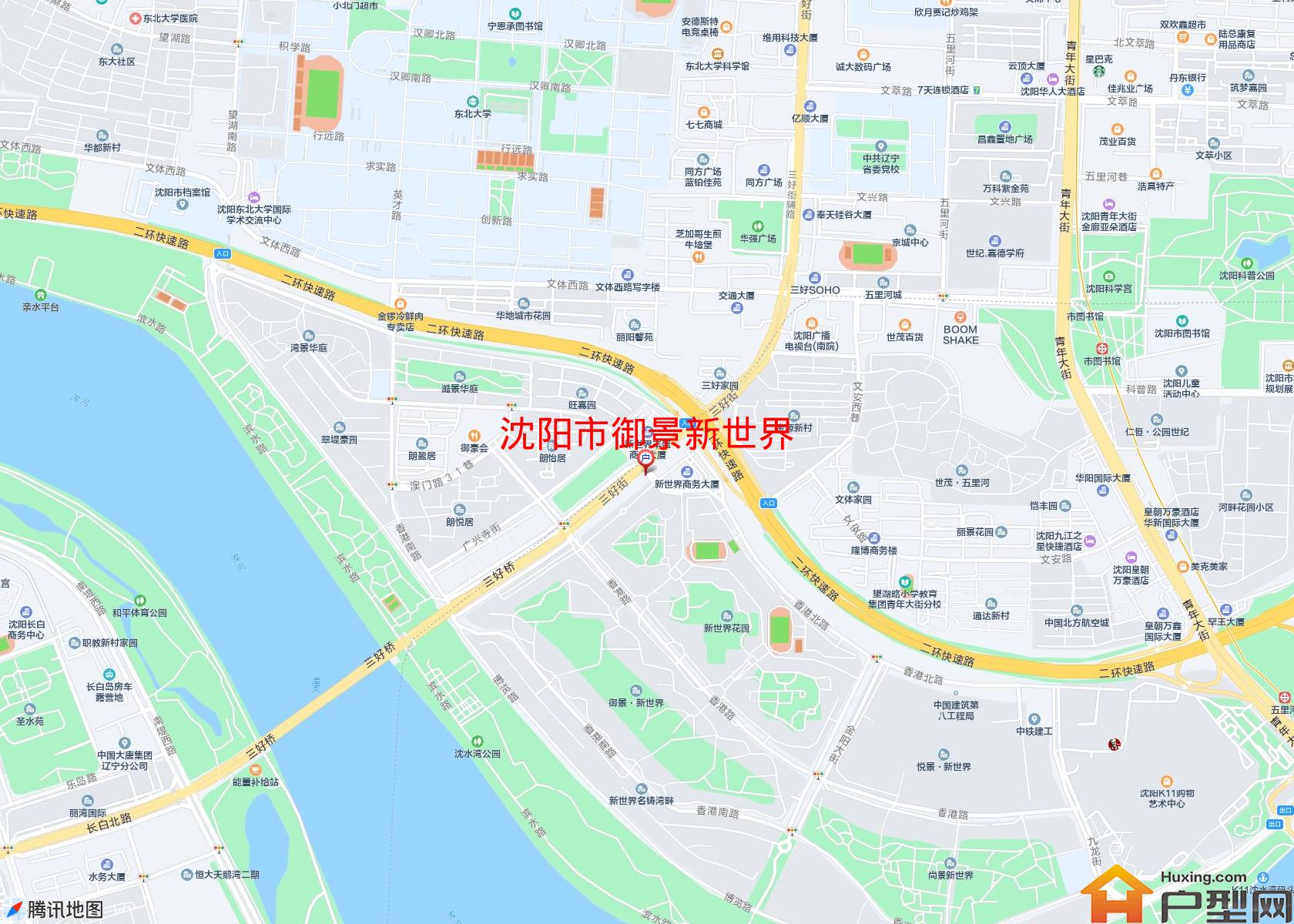 御景新世界小区 - 户型网