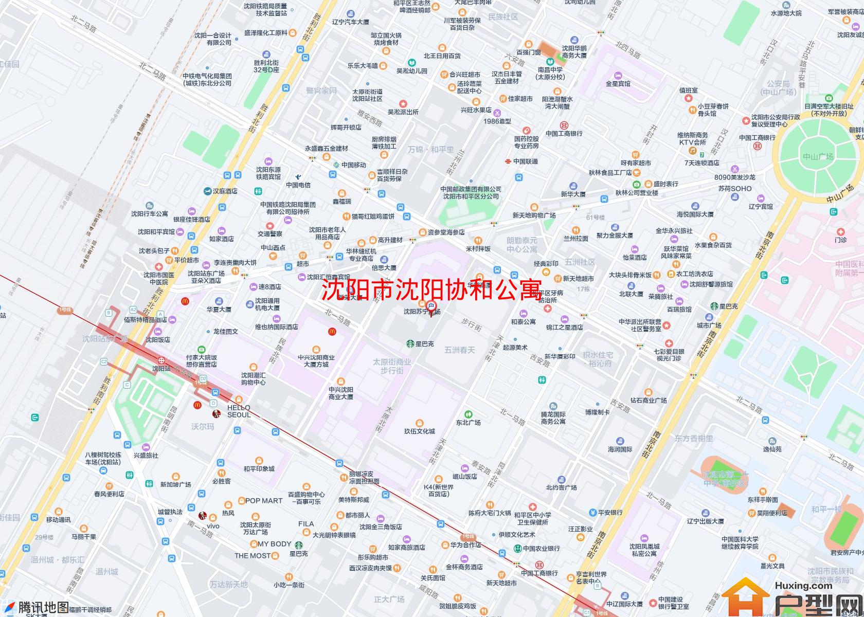 沈阳协和公寓小区 - 户型网