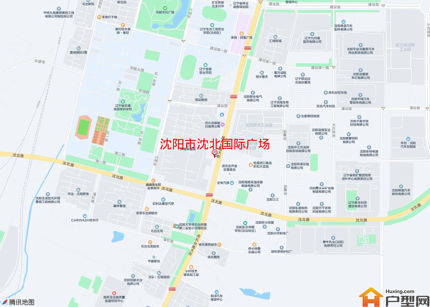 沈北国际广场小区 - 户型网