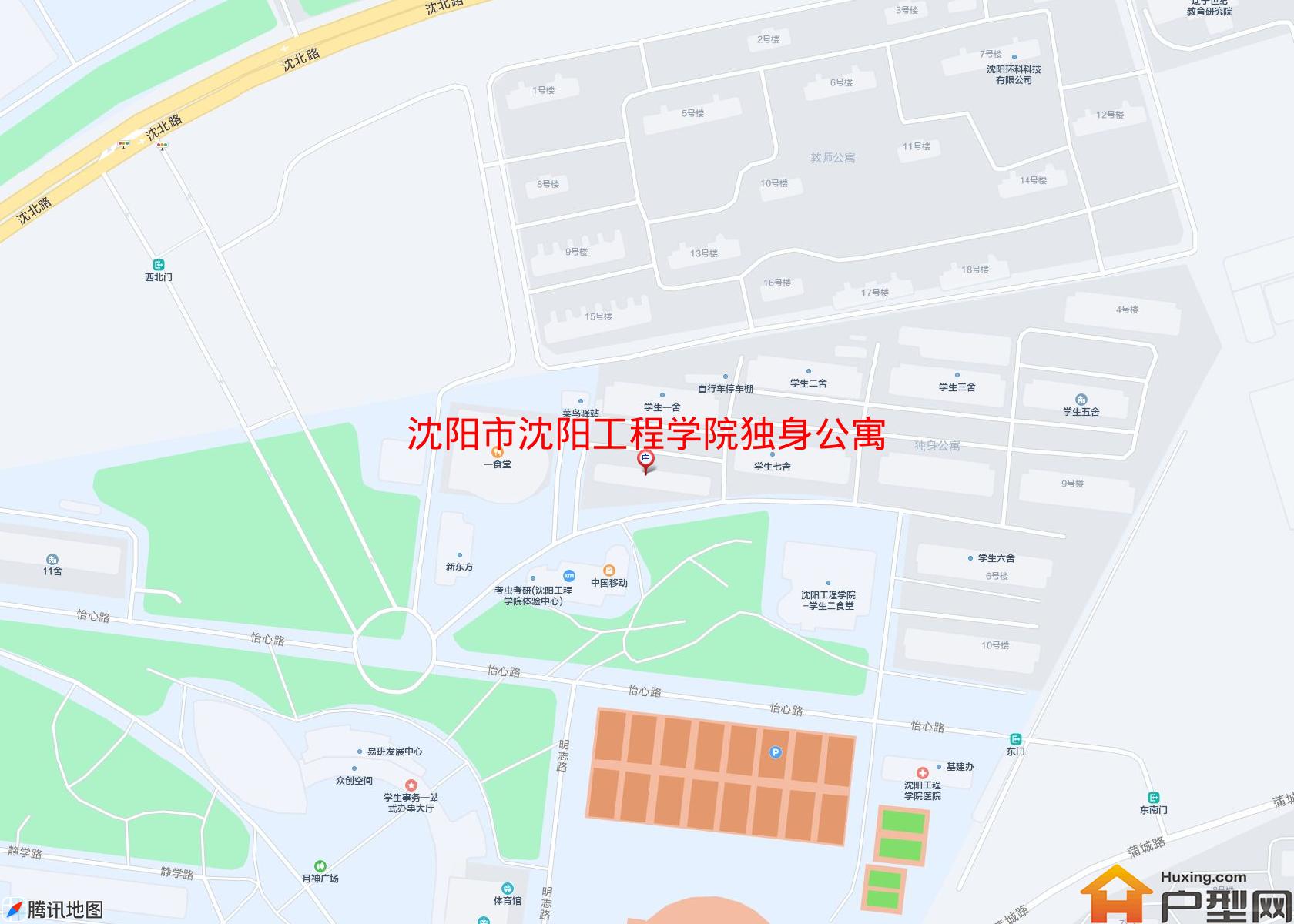 沈阳工程学院独身公寓小区 - 户型网