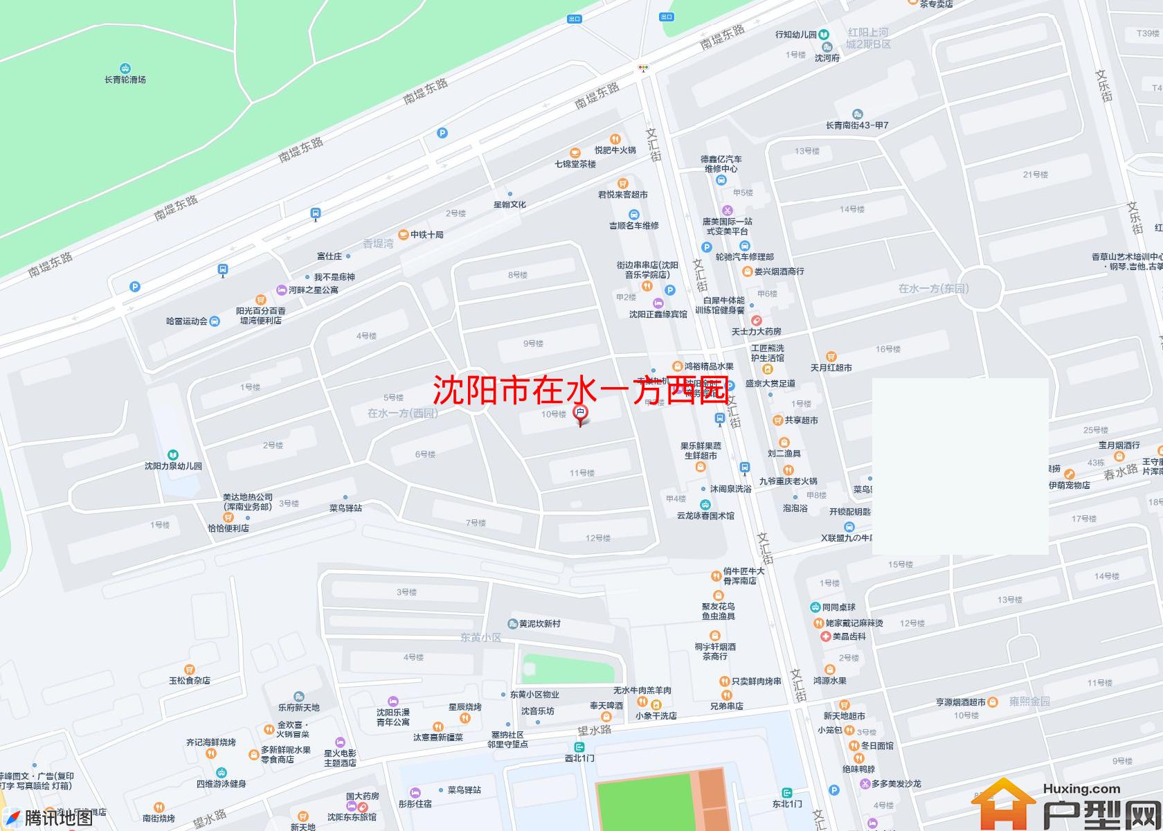 在水一方西园小区 - 户型网