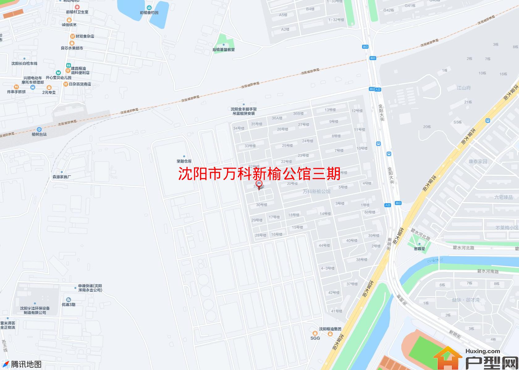 万科新榆公馆三期小区 - 户型网