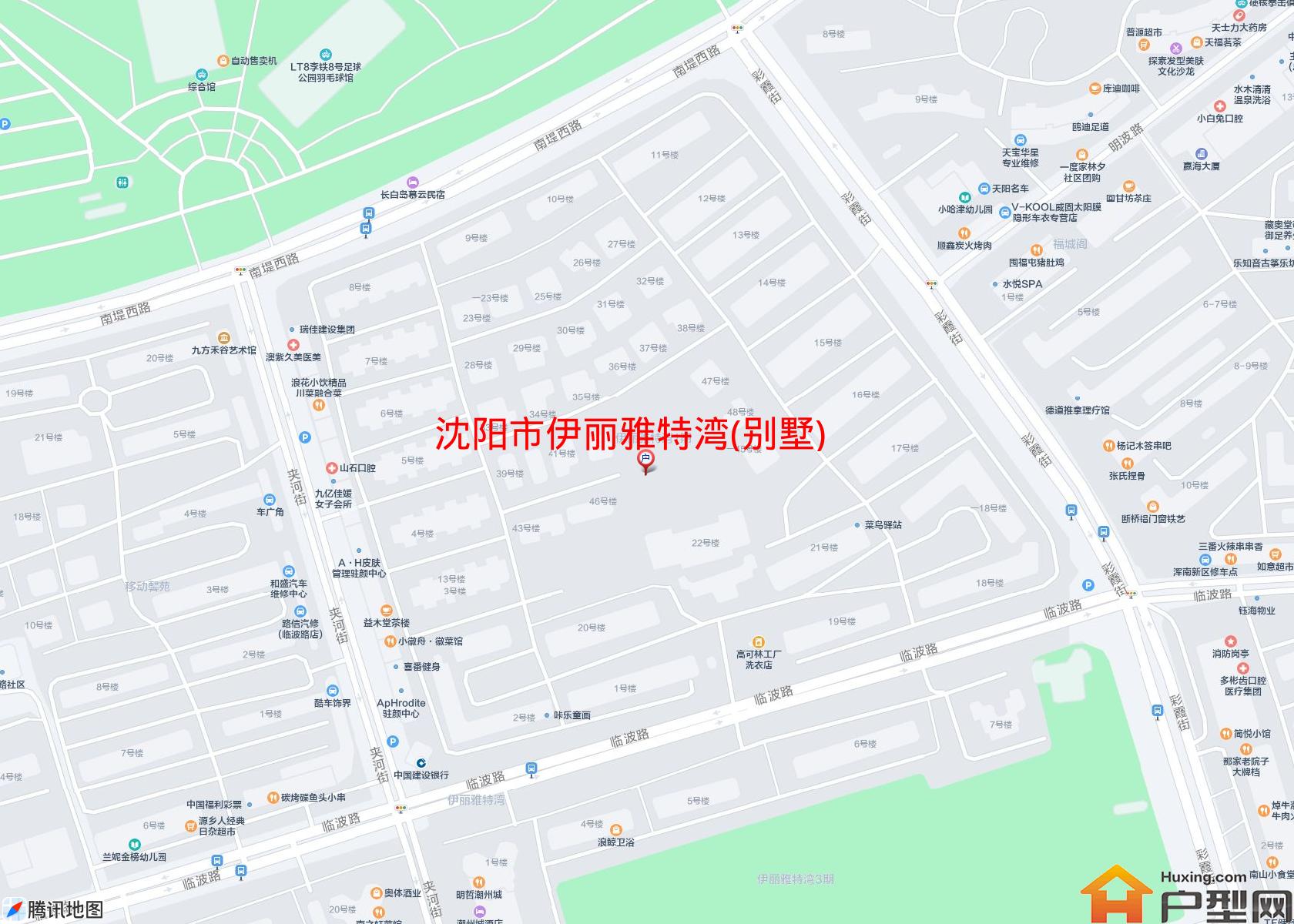 伊丽雅特湾(别墅)小区 - 户型网