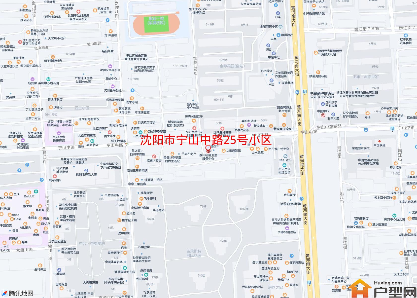 宁山中路25号小区小区 - 户型网