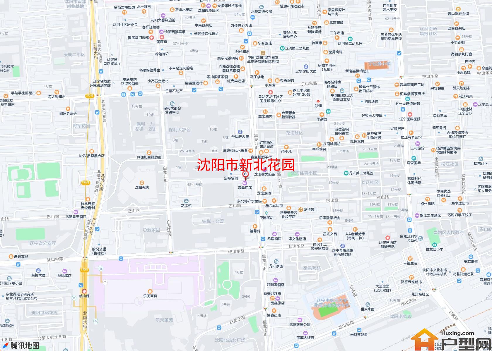 新北花园小区 - 户型网