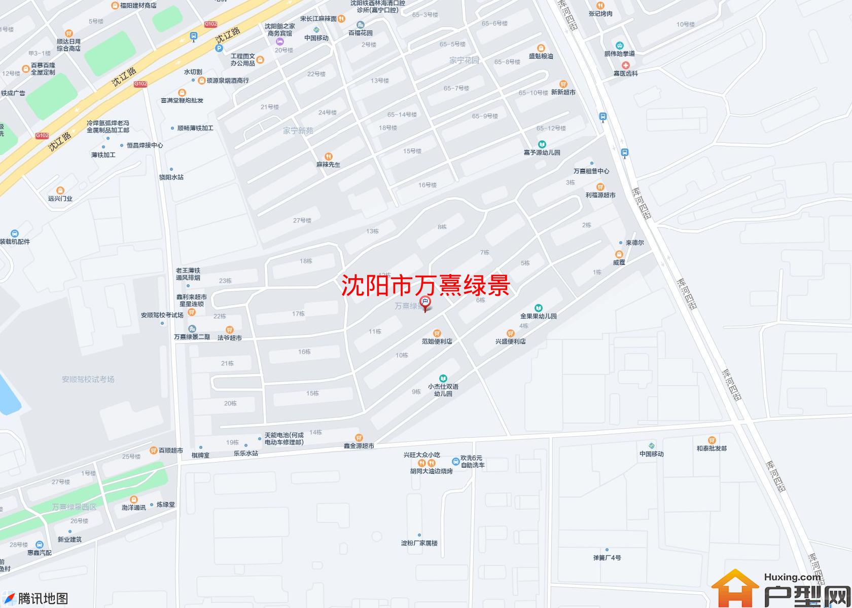 万熹绿景小区 - 户型网