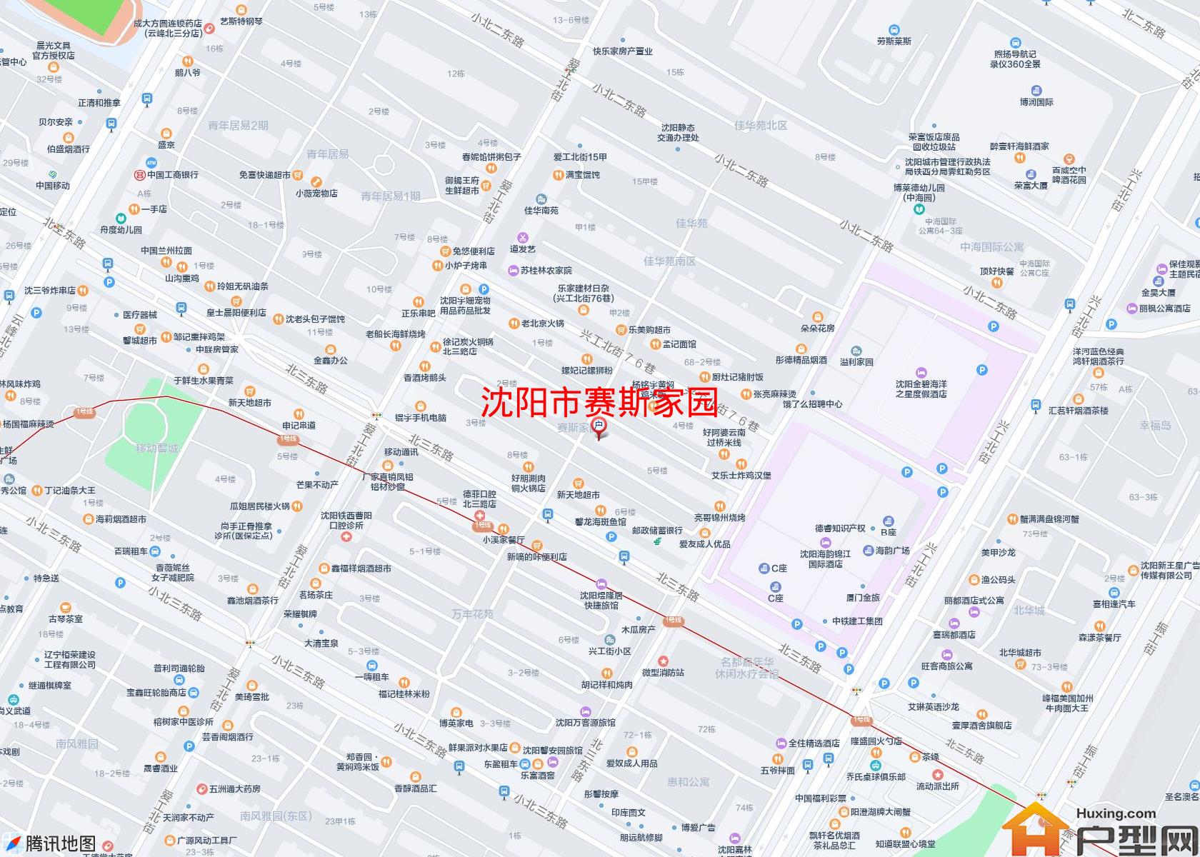 赛斯家园小区 - 户型网