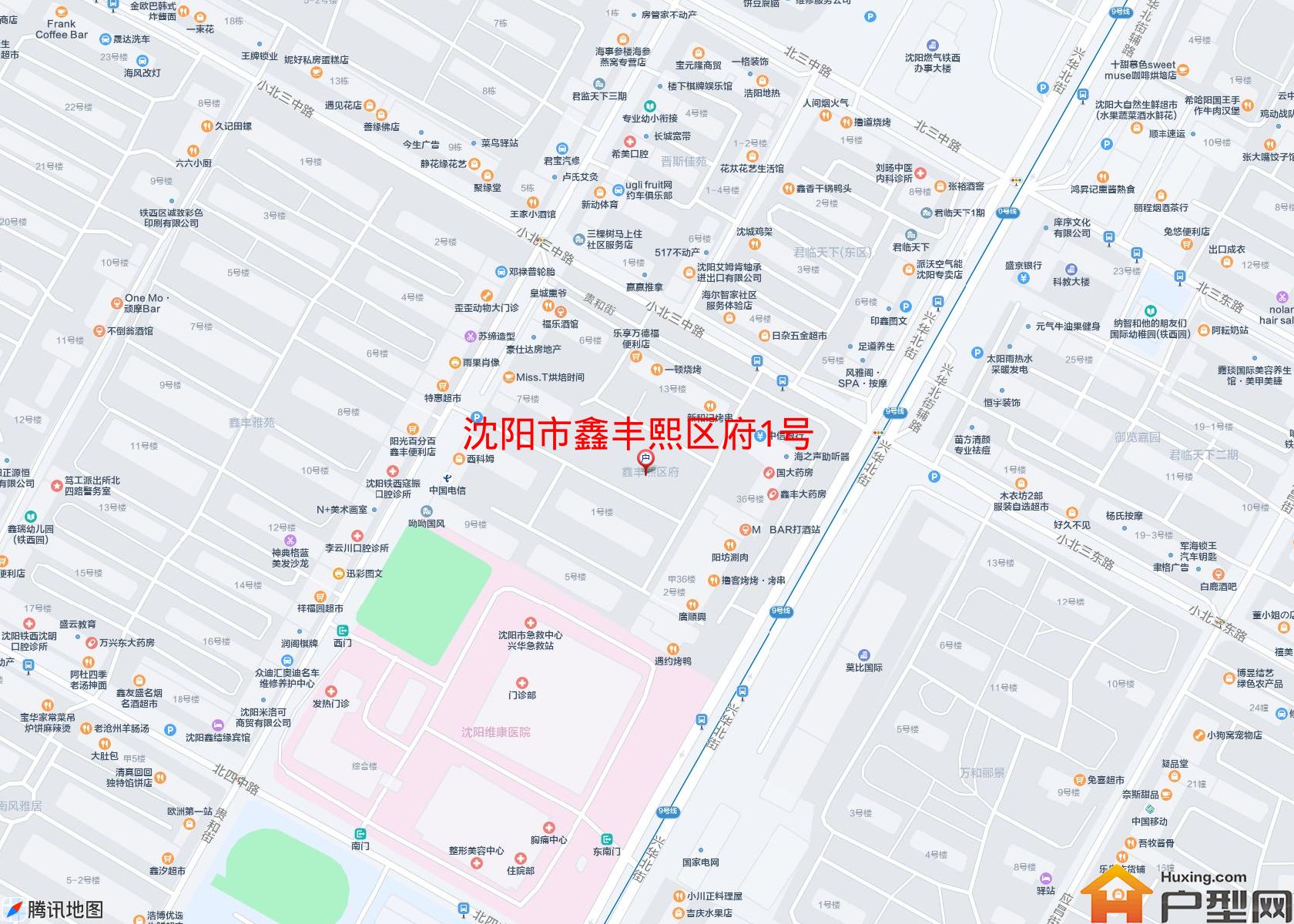 鑫丰熙区府1号小区 - 户型网 鑫丰熙区府1号小区 - 户型网