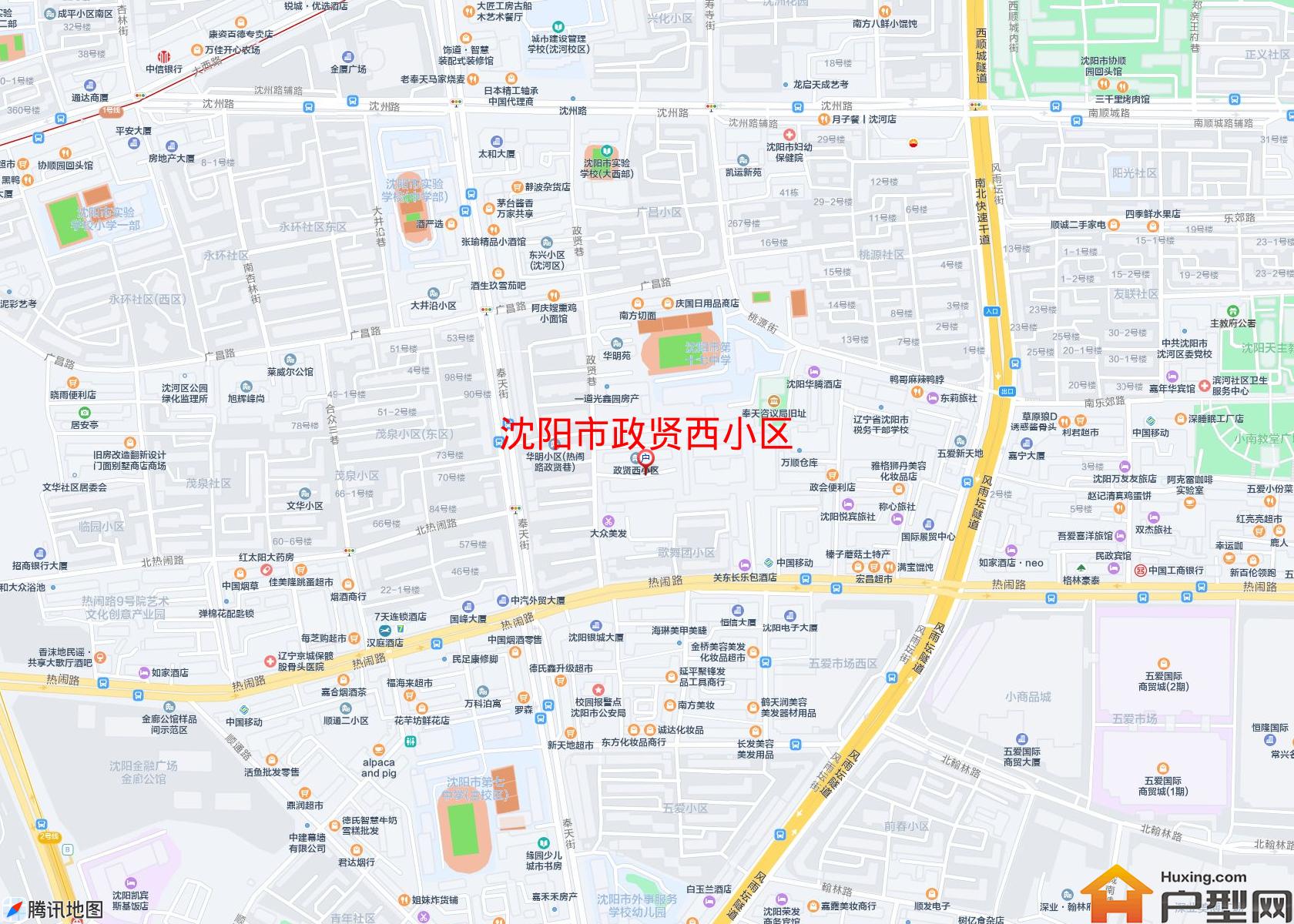 政贤西小区小区 - 户型网