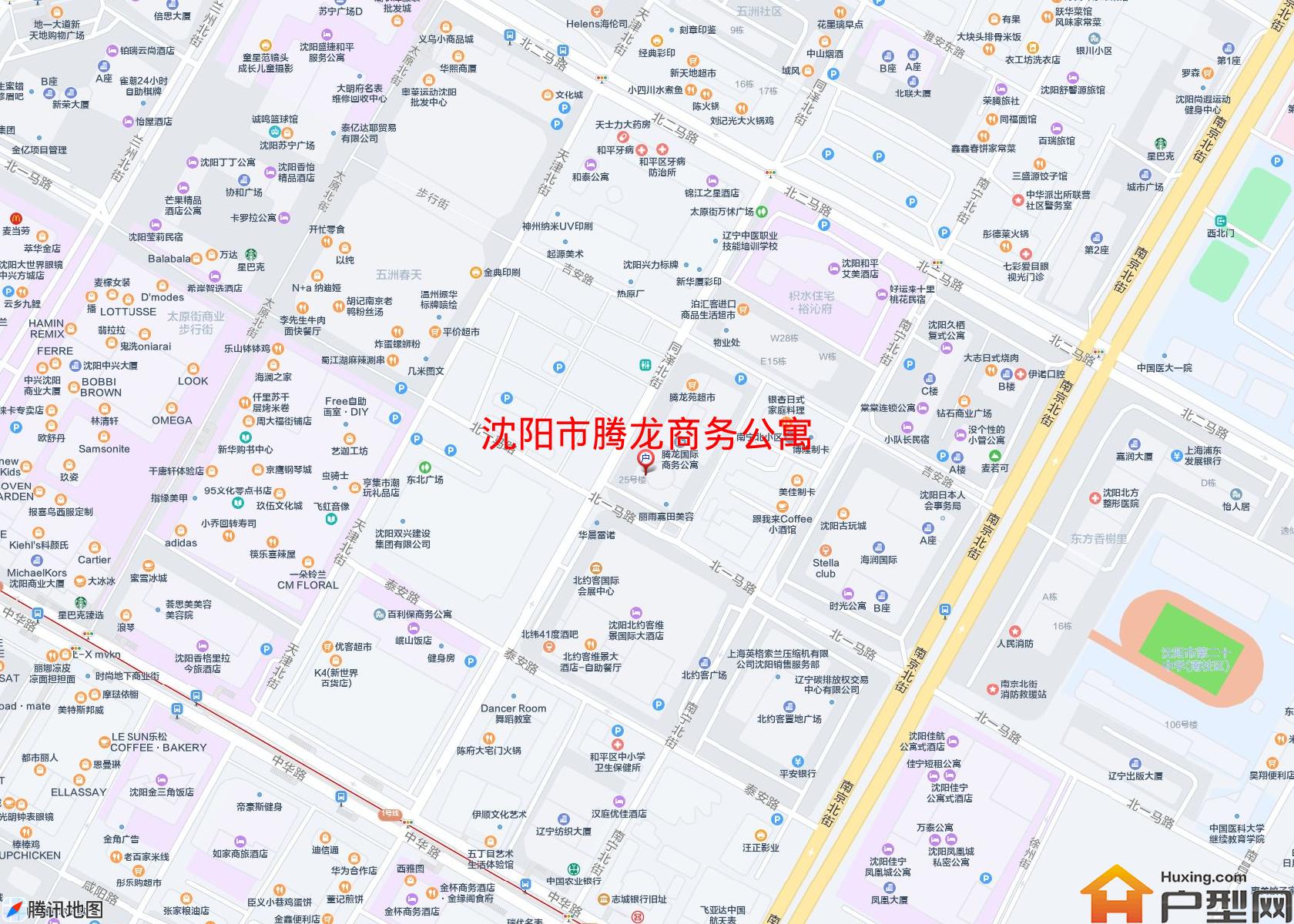 腾龙商务公寓小区 - 户型网