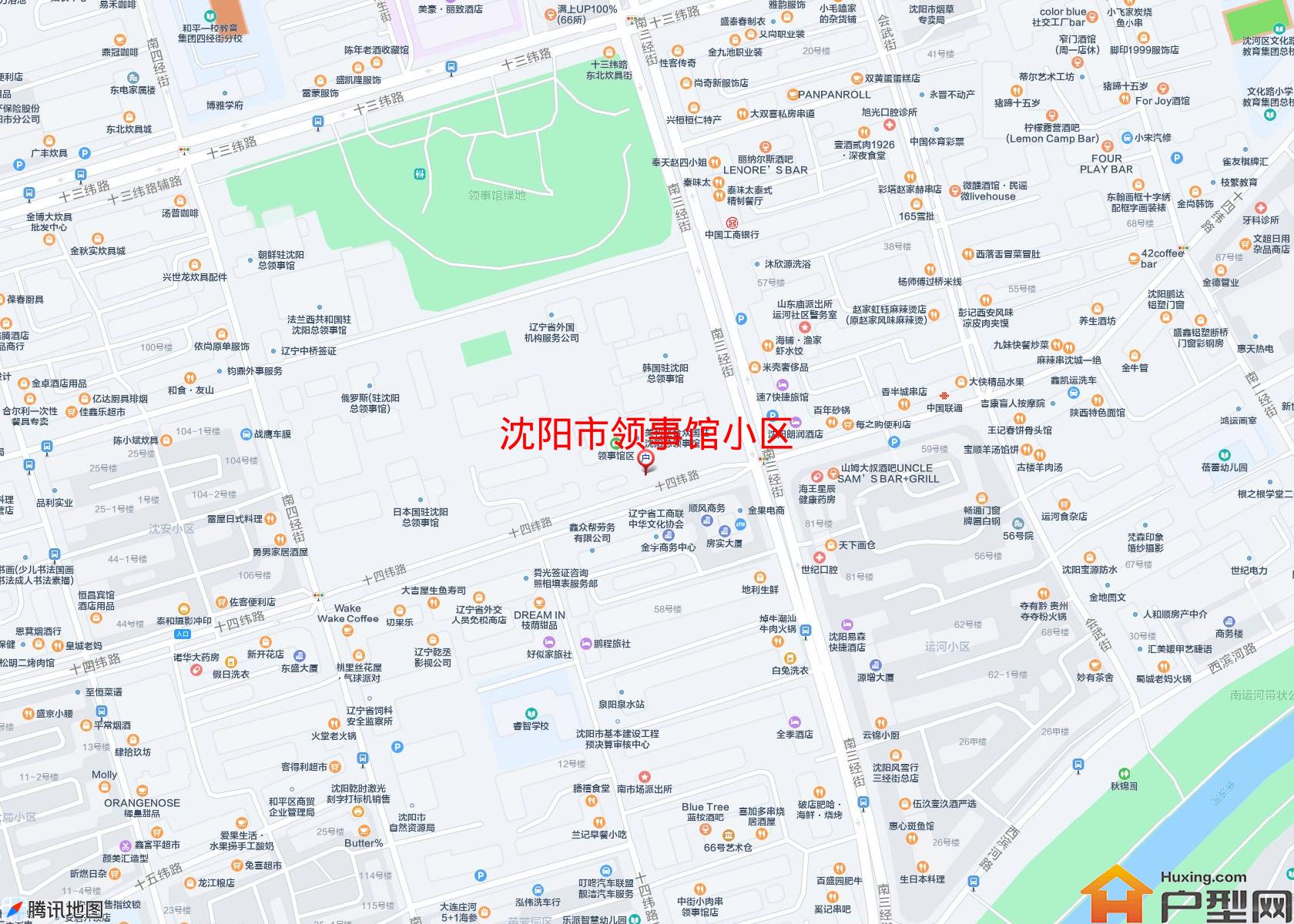 领事馆小区小区 - 户型网