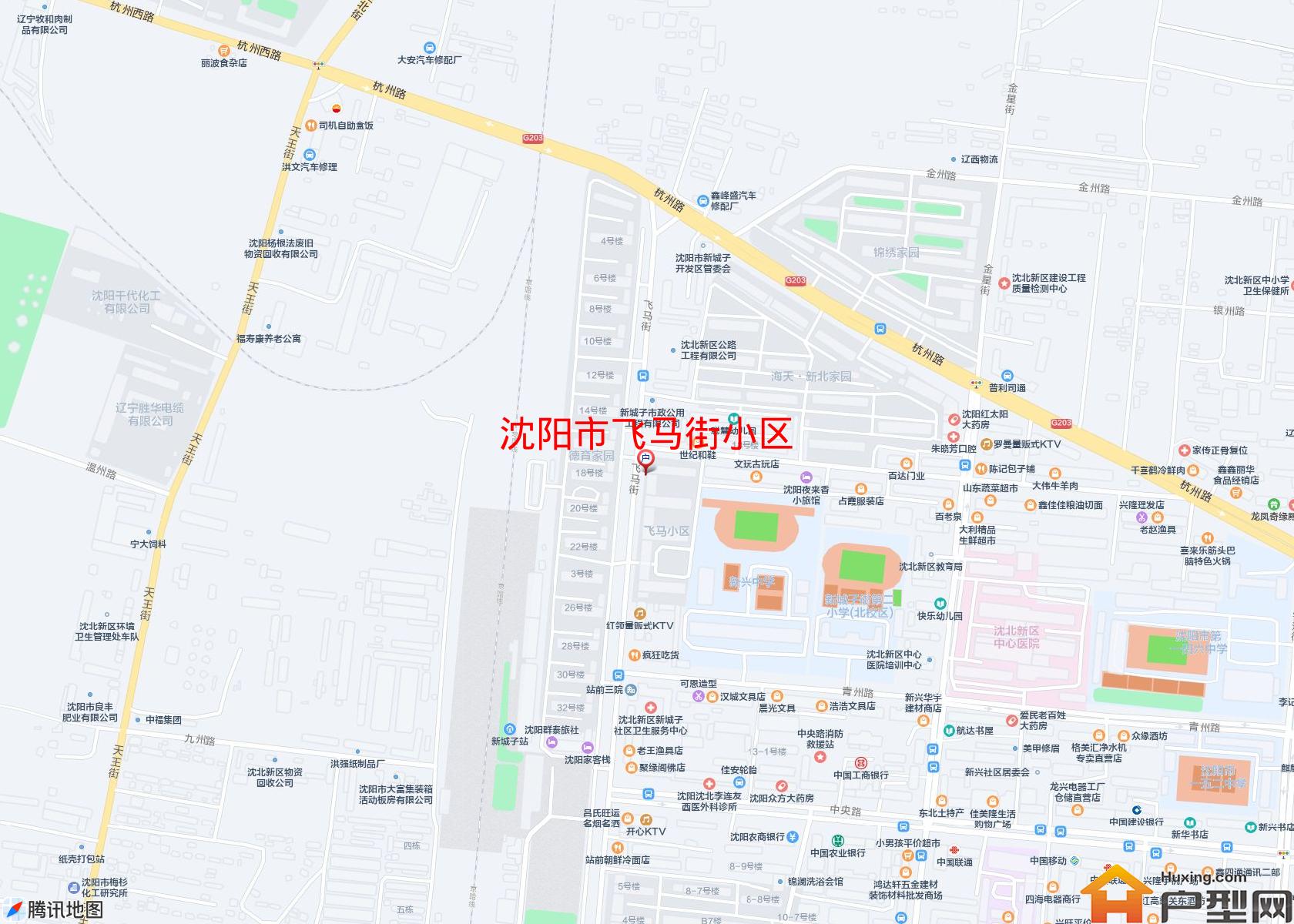 飞马街小区小区 - 户型网