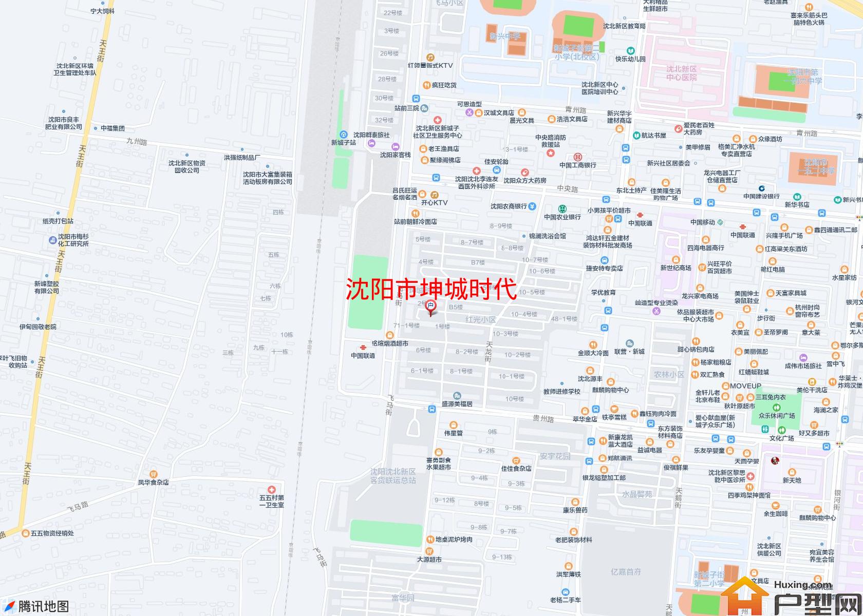 坤城时代小区 - 户型网