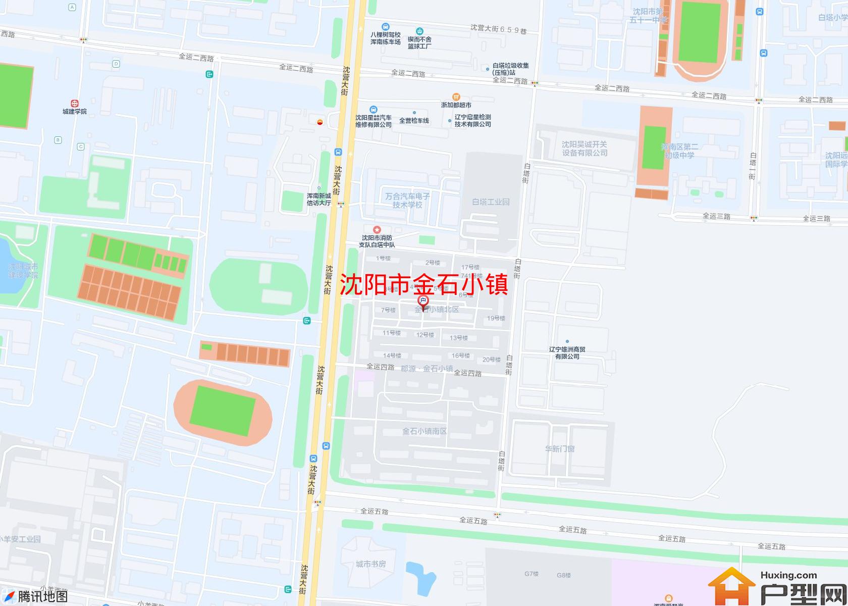 金石小镇小区 - 户型网