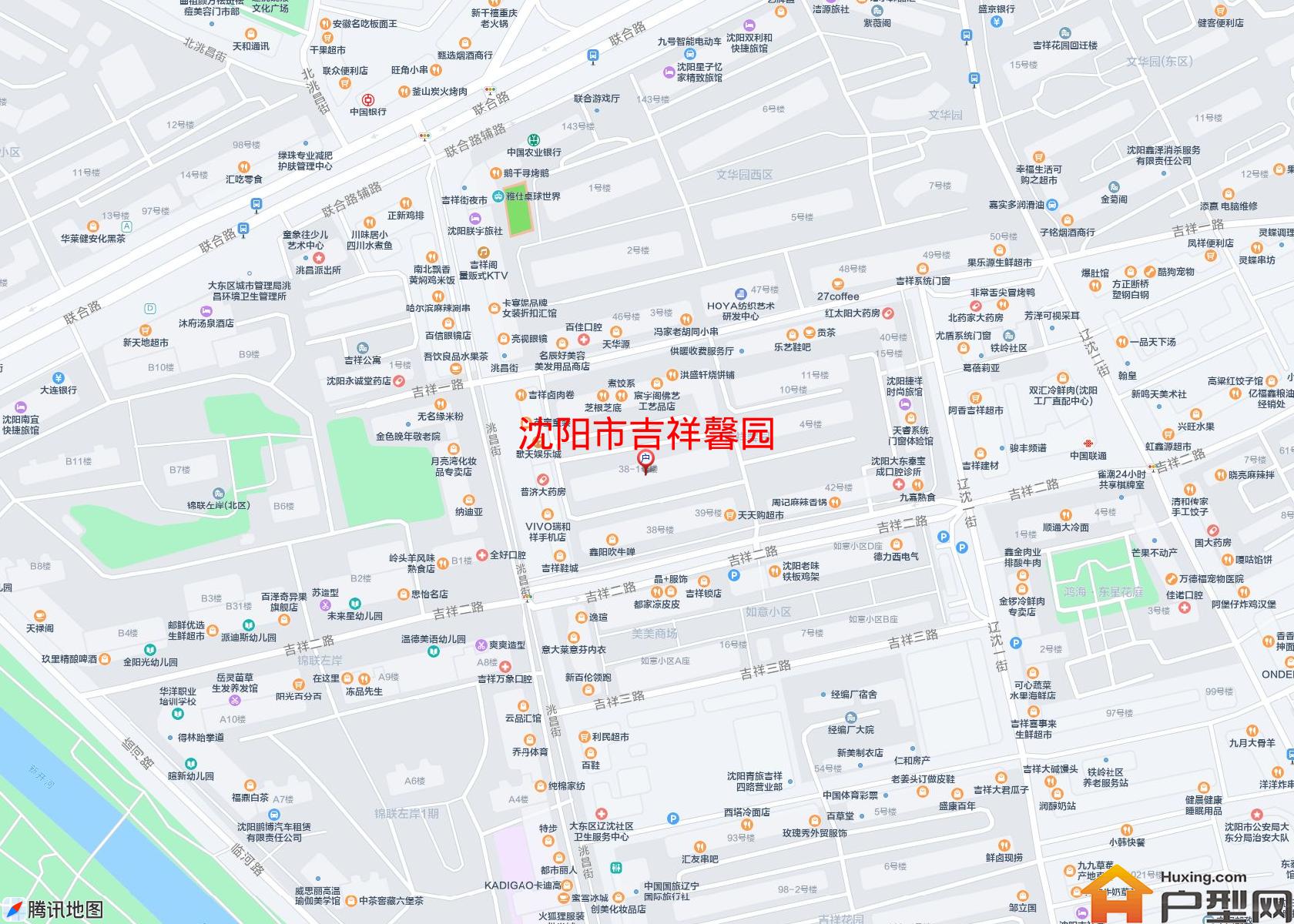 吉祥馨园小区 - 户型网