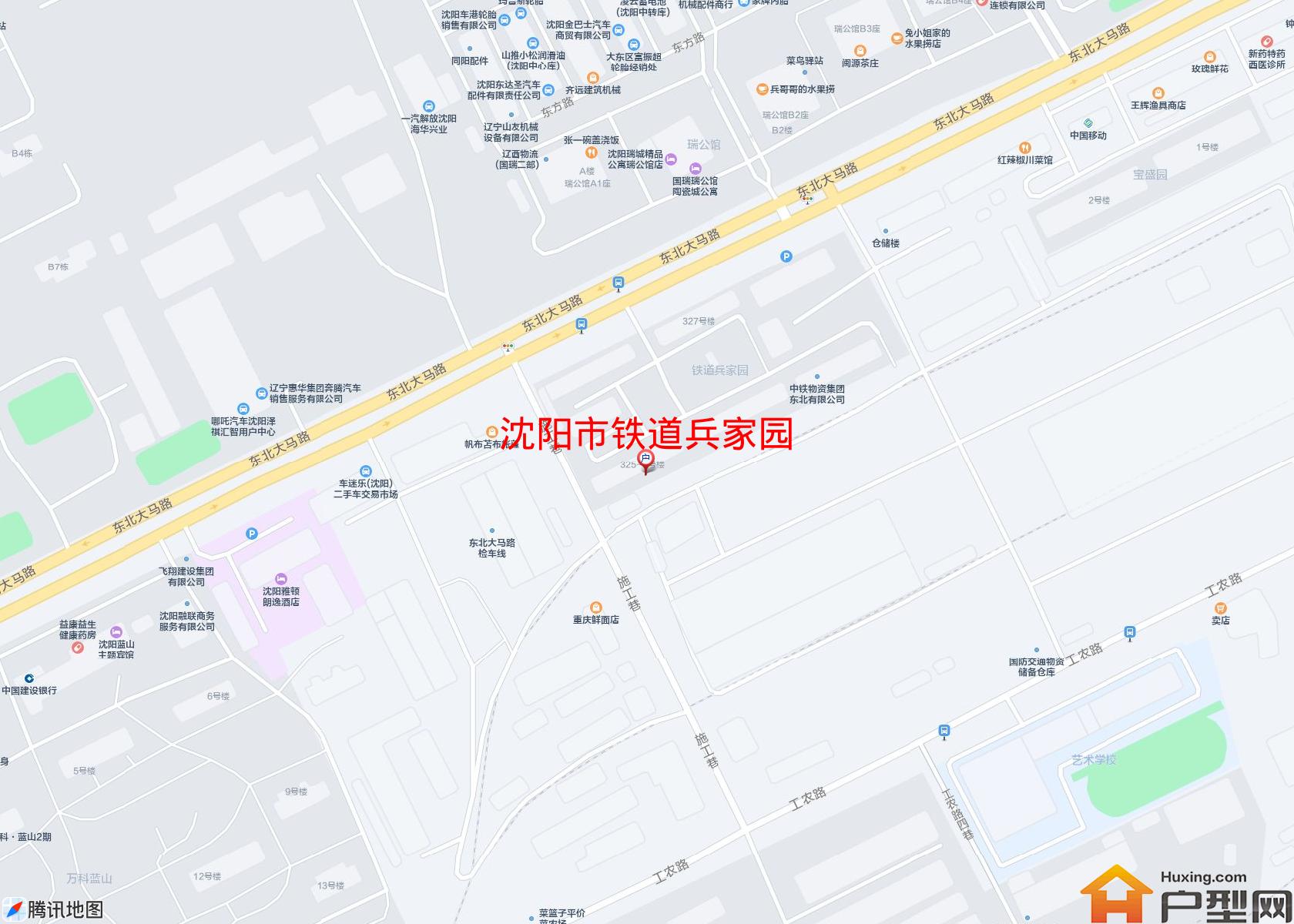 铁道兵家园小区 - 户型网