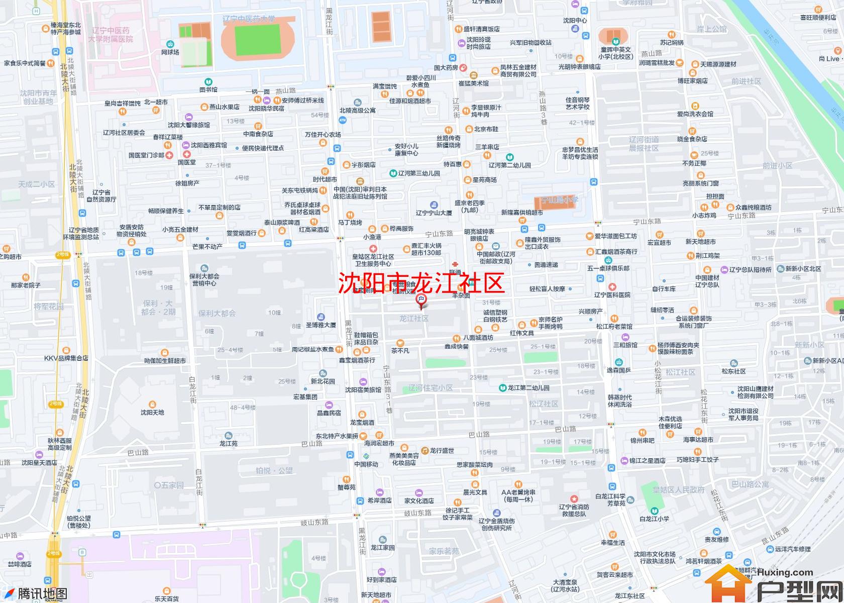 龙江社区小区 - 户型网