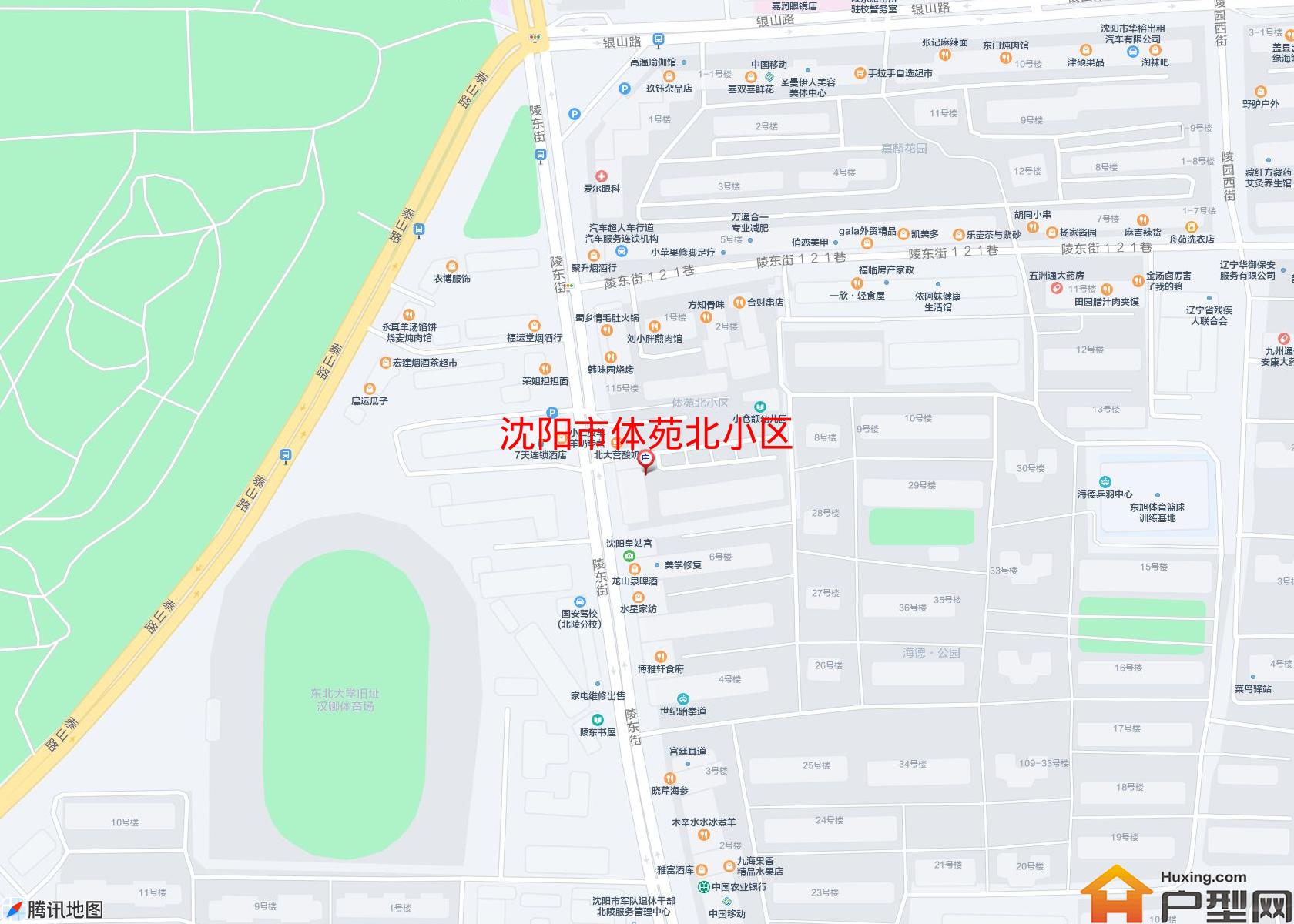 体苑北小区小区 - 户型网