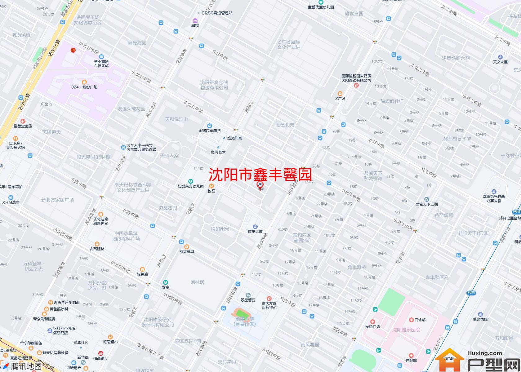 鑫丰馨园小区 - 户型网 鑫丰馨园小区 - 户型网