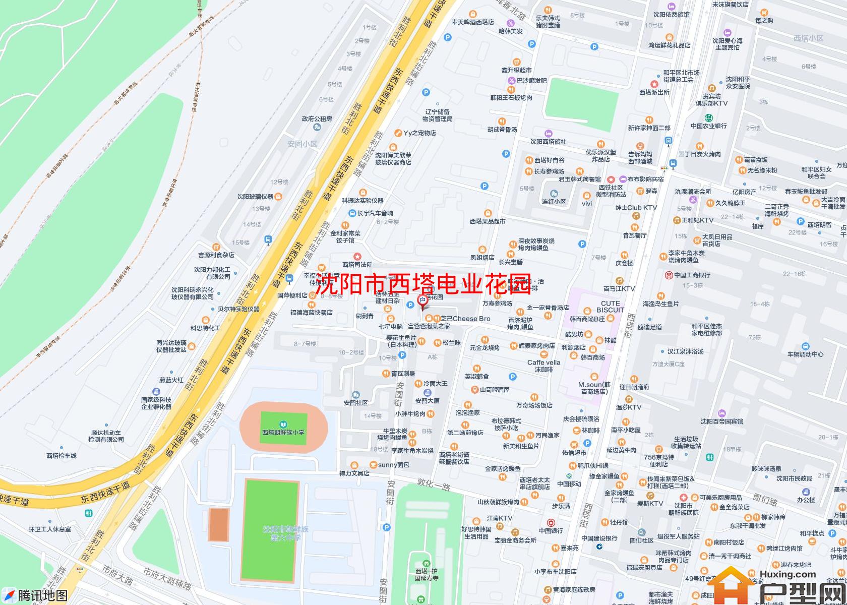 西塔电业花园小区 - 户型网