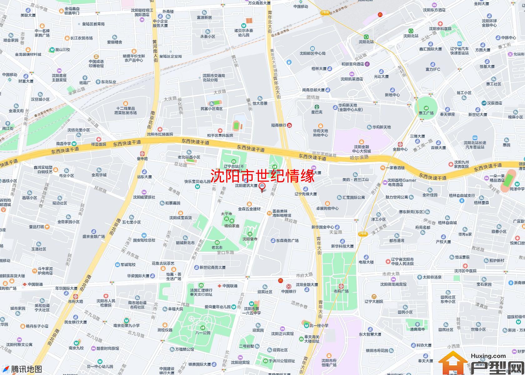世纪情缘小区 - 户型网