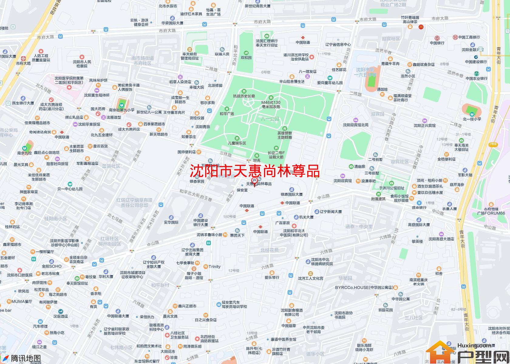 天惠尚林尊品小区 - 户型网