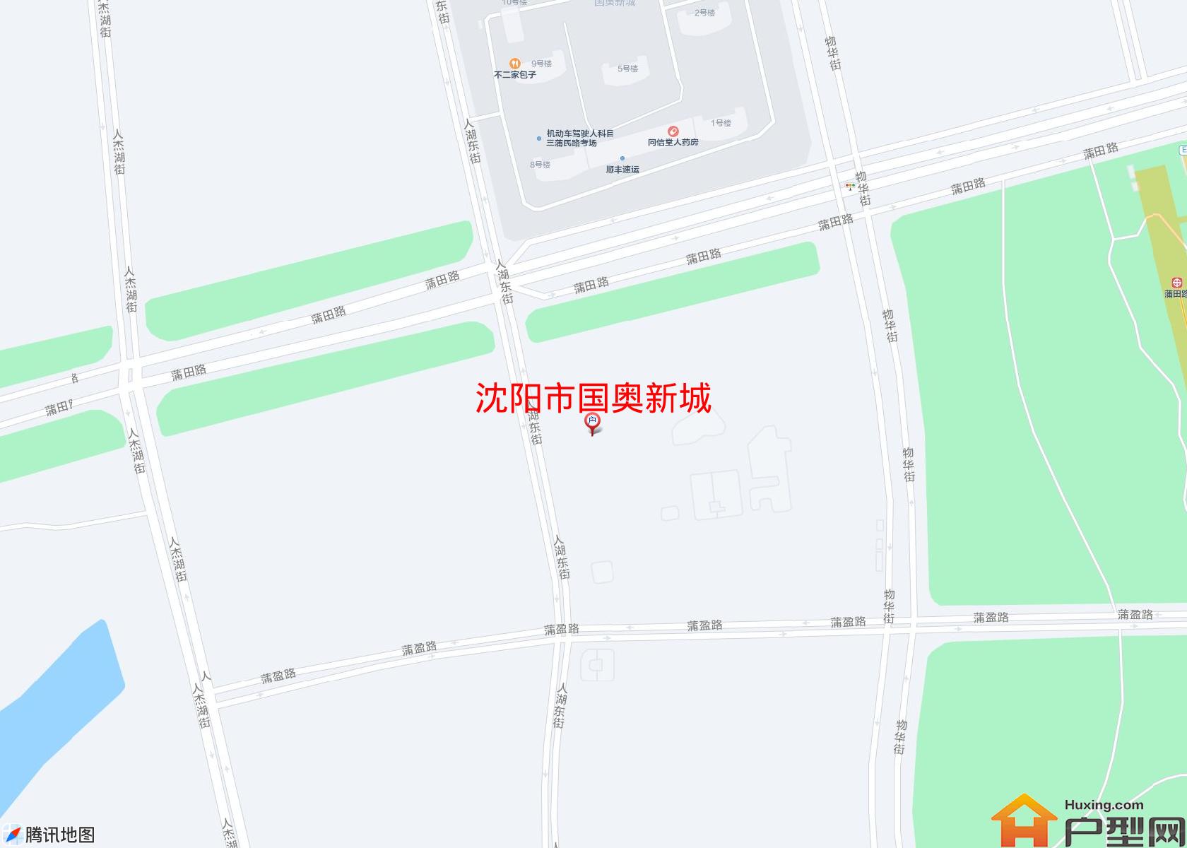 国奥新城小区 - 户型网
