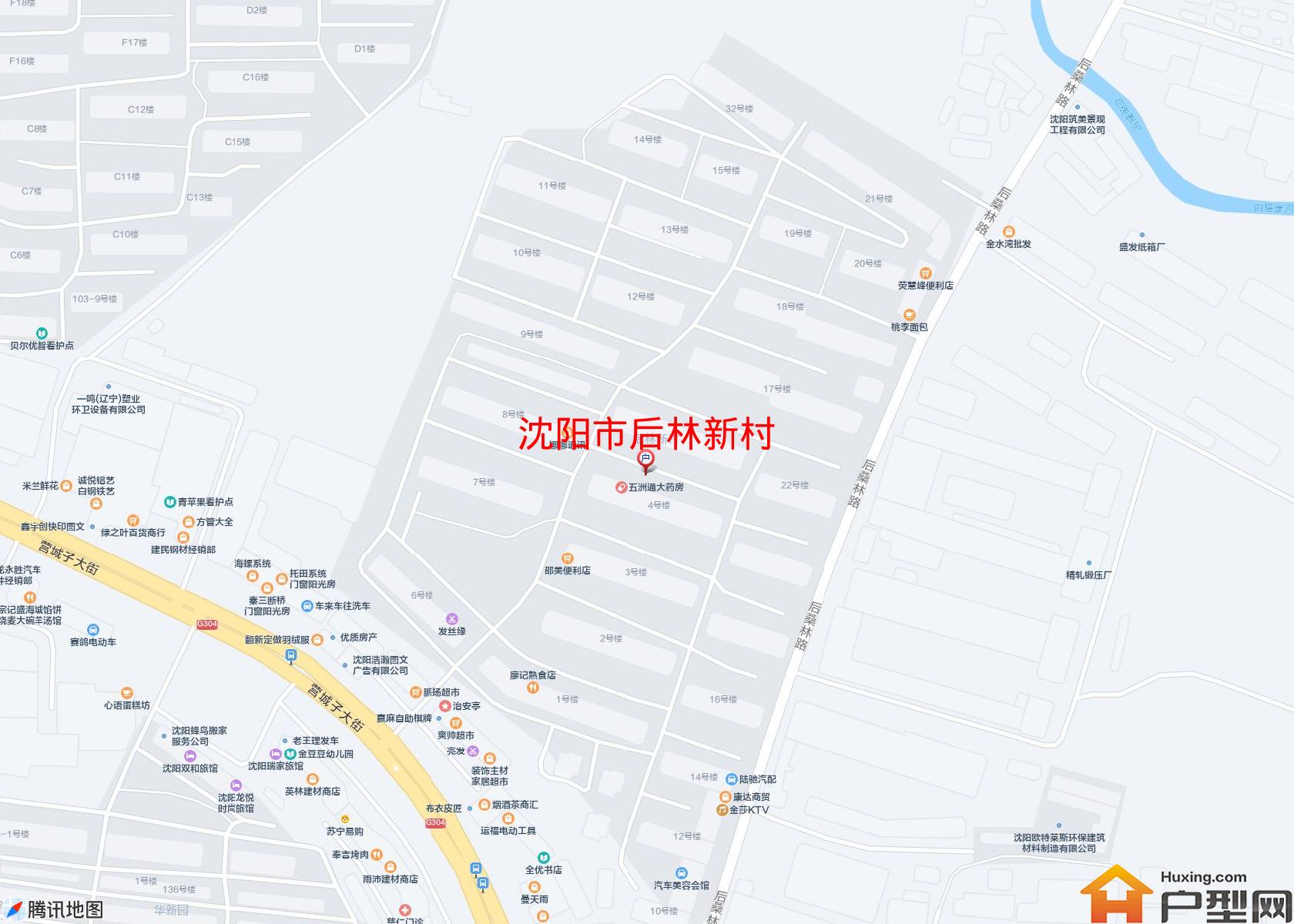 后林新村小区 - 户型网