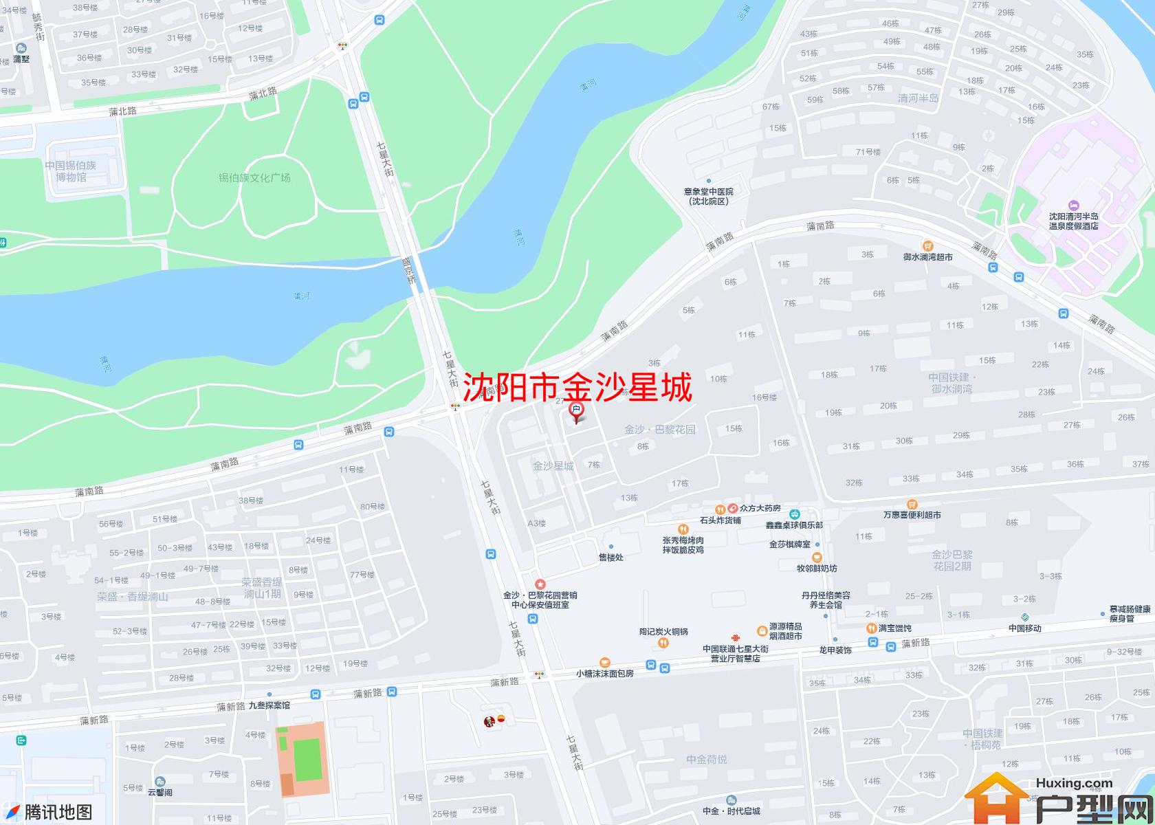 金沙星城小区 - 户型网