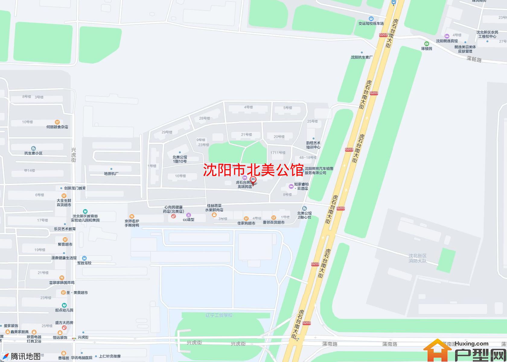 北美公馆小区 - 户型网