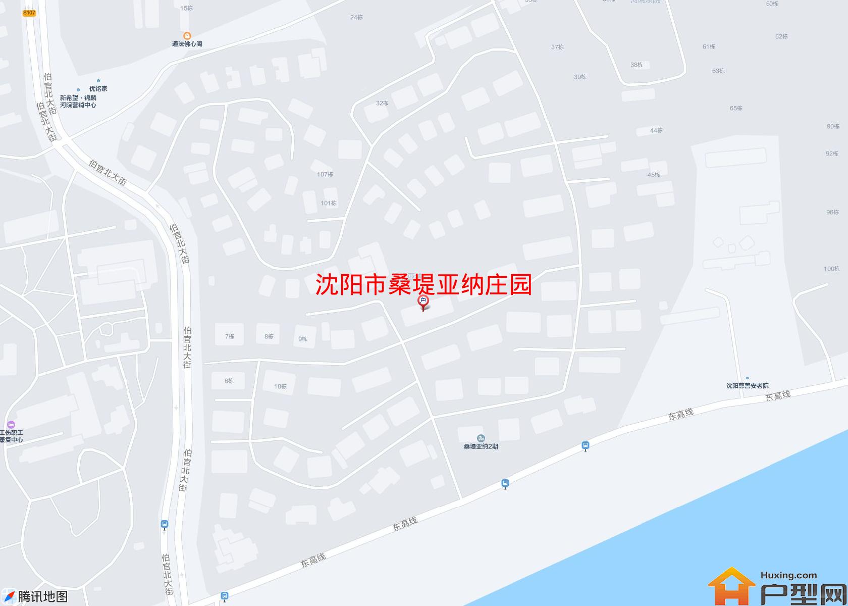 桑堤亚纳庄园小区 - 户型网